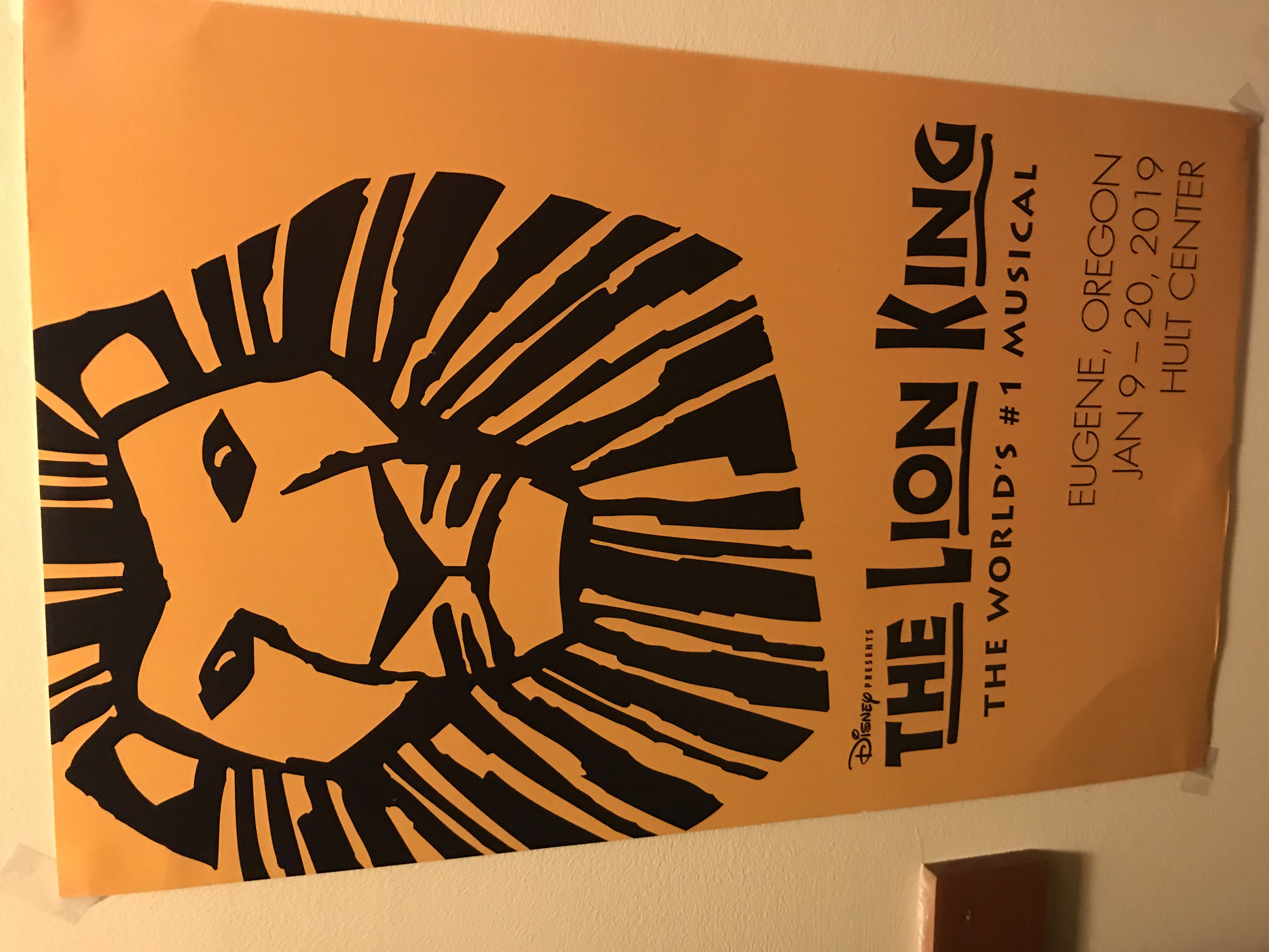 The Lion King Broadway Poster Wallpapers