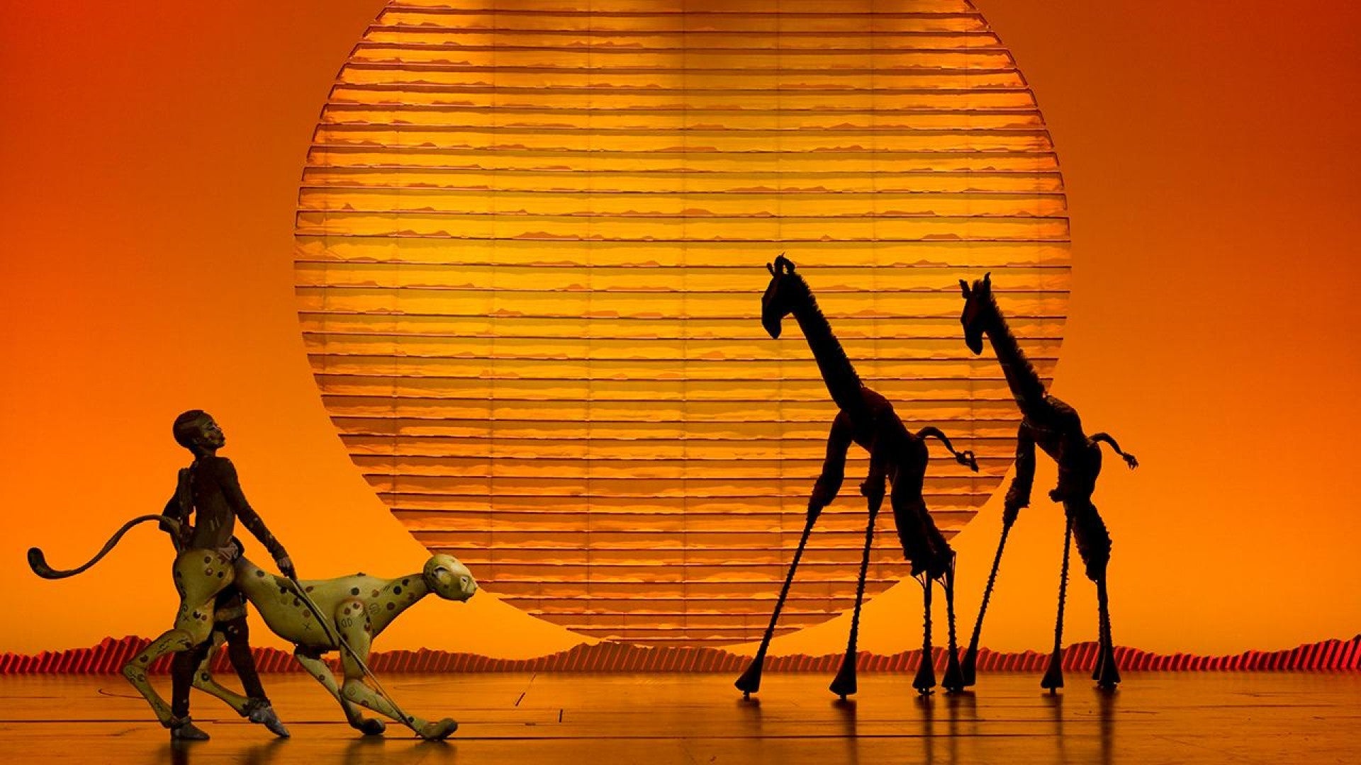 The Lion King Broadway Poster Wallpapers