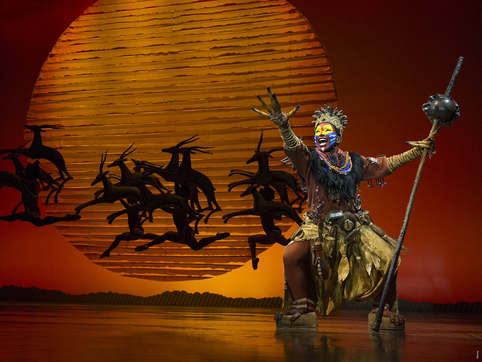 The Lion King Broadway Poster Wallpapers