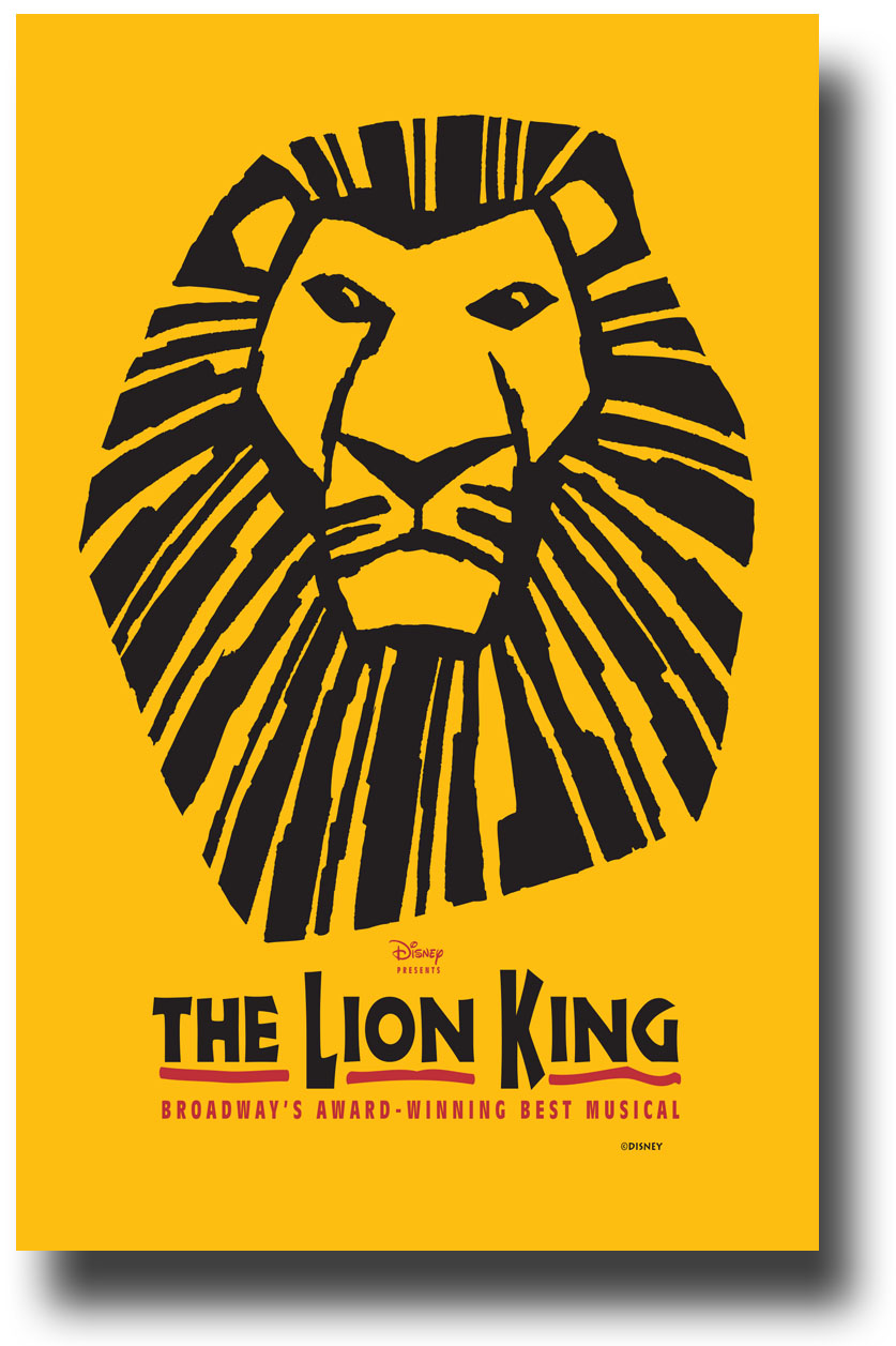 The Lion King Broadway Poster Wallpapers