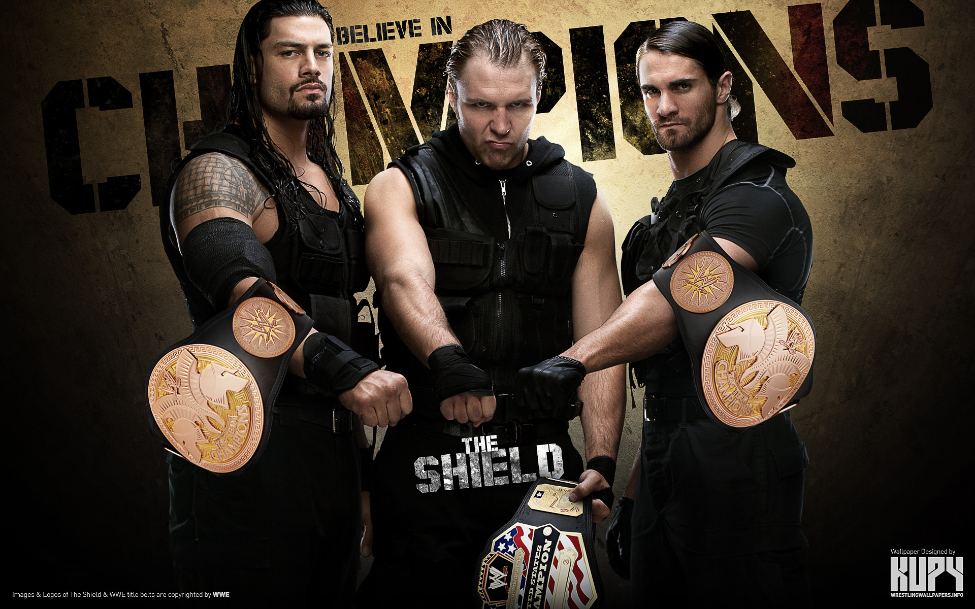 The Shield Wwe Wallpapers