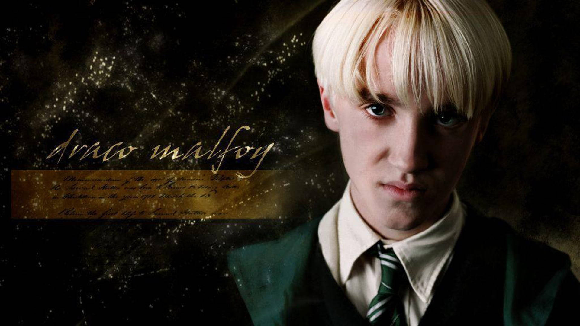 Third Year Draco Malfoy Wallpapers