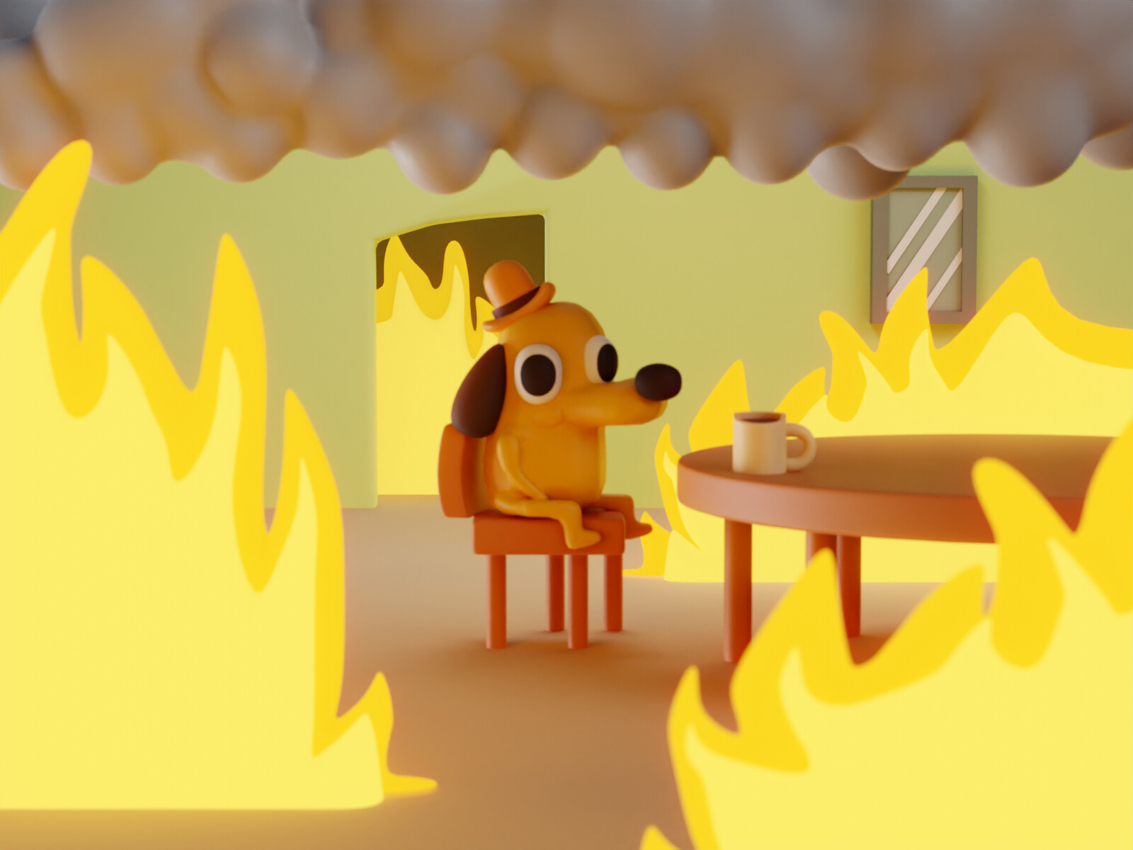 This Is Fine Wallpapers