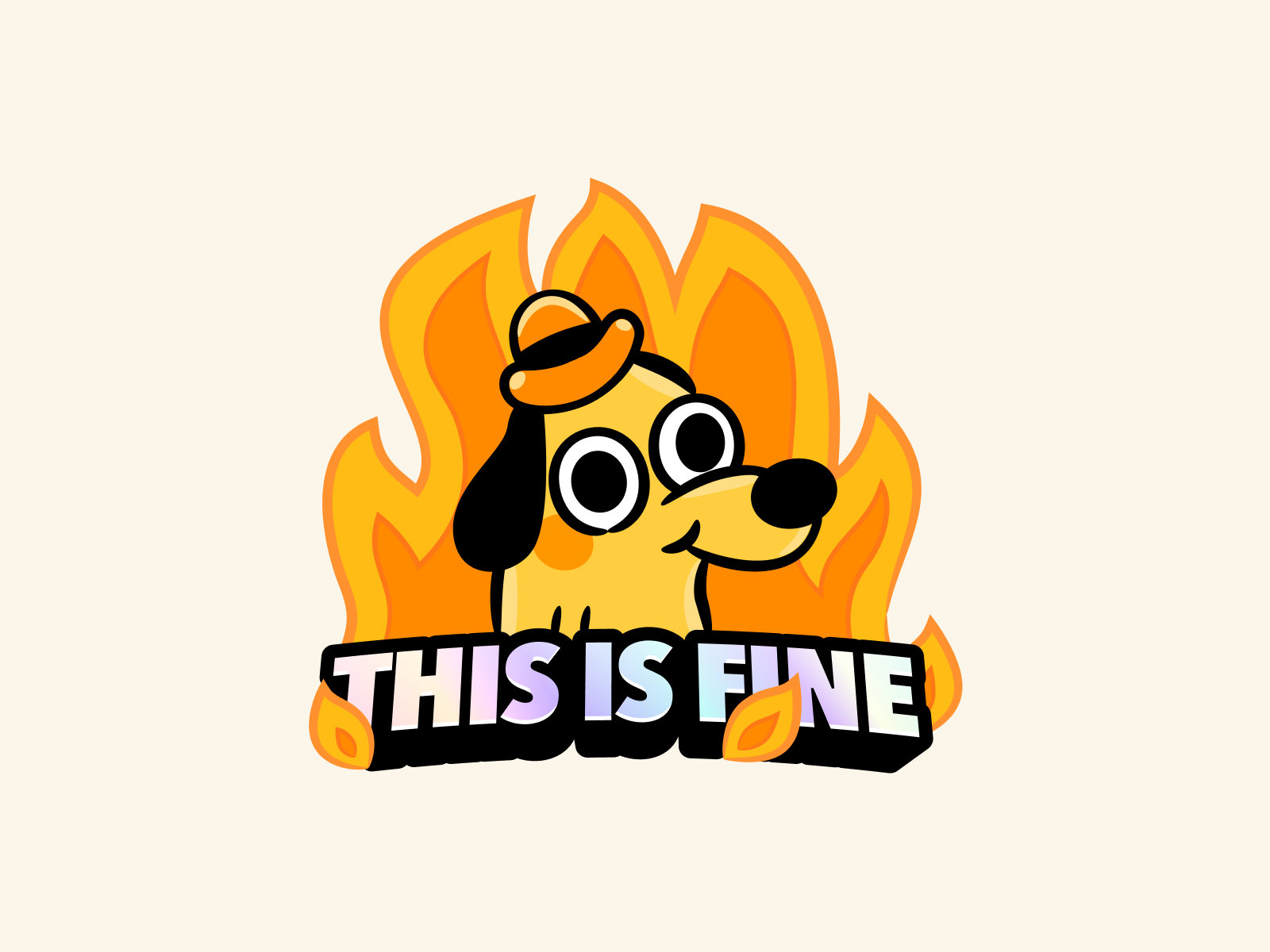 This Is Fine Wallpapers