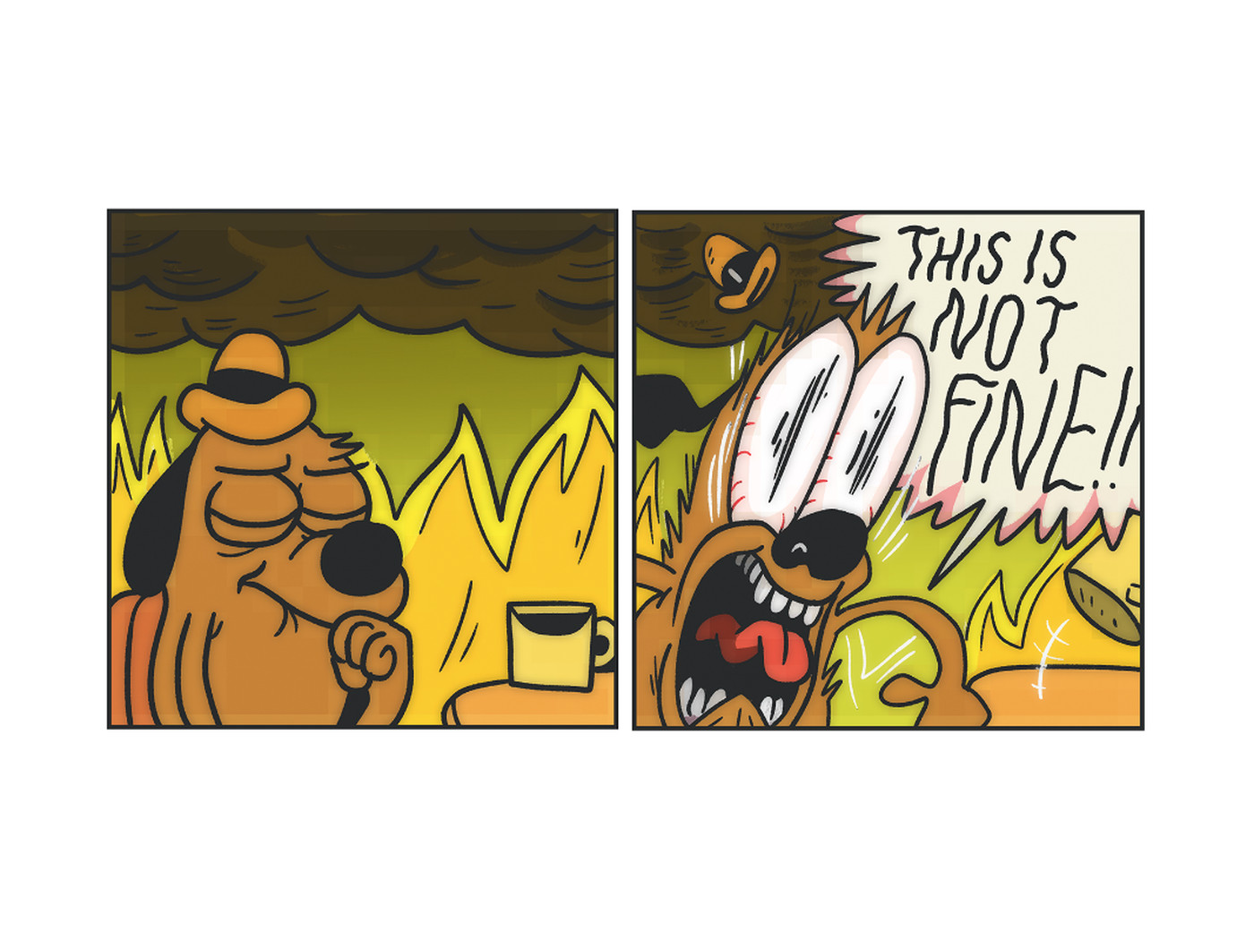 This Is Fine Wallpapers