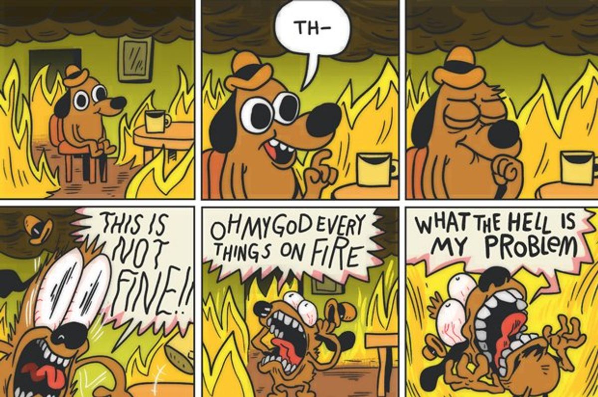 This Is Fine Wallpapers