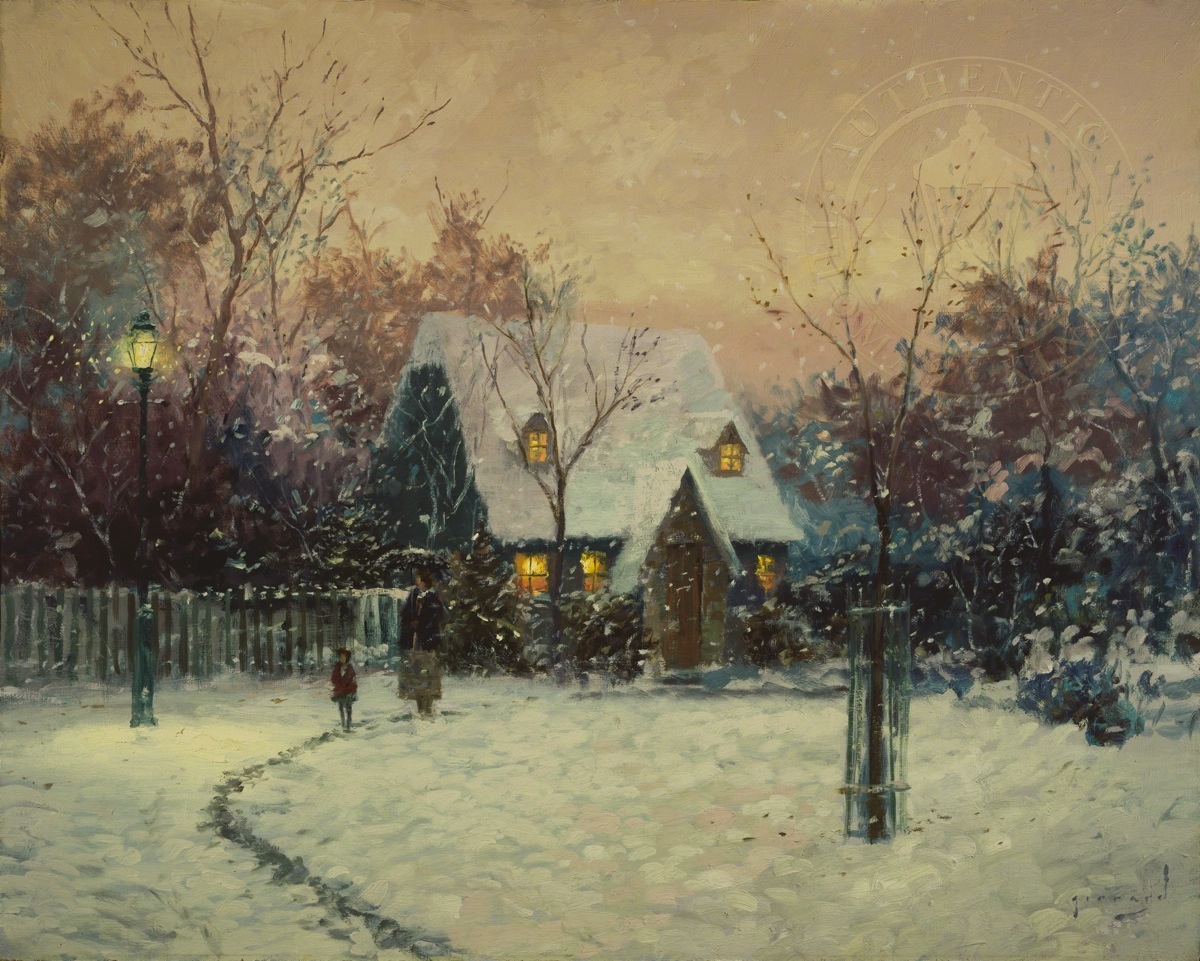 Thomas Kinkade Winter Wallpapers