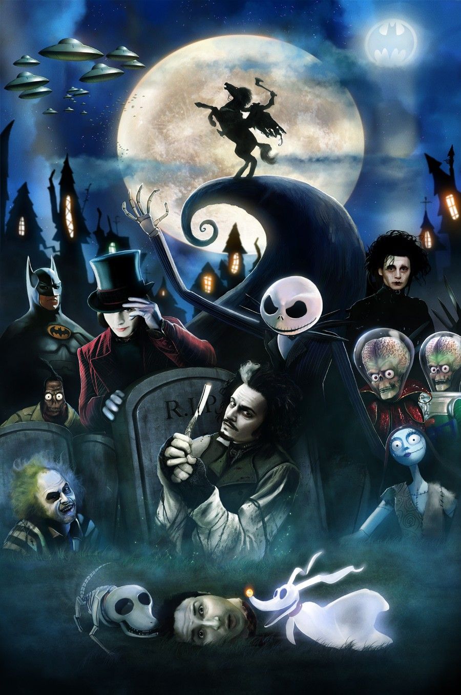 Tim Burton Iphone Wallpapers