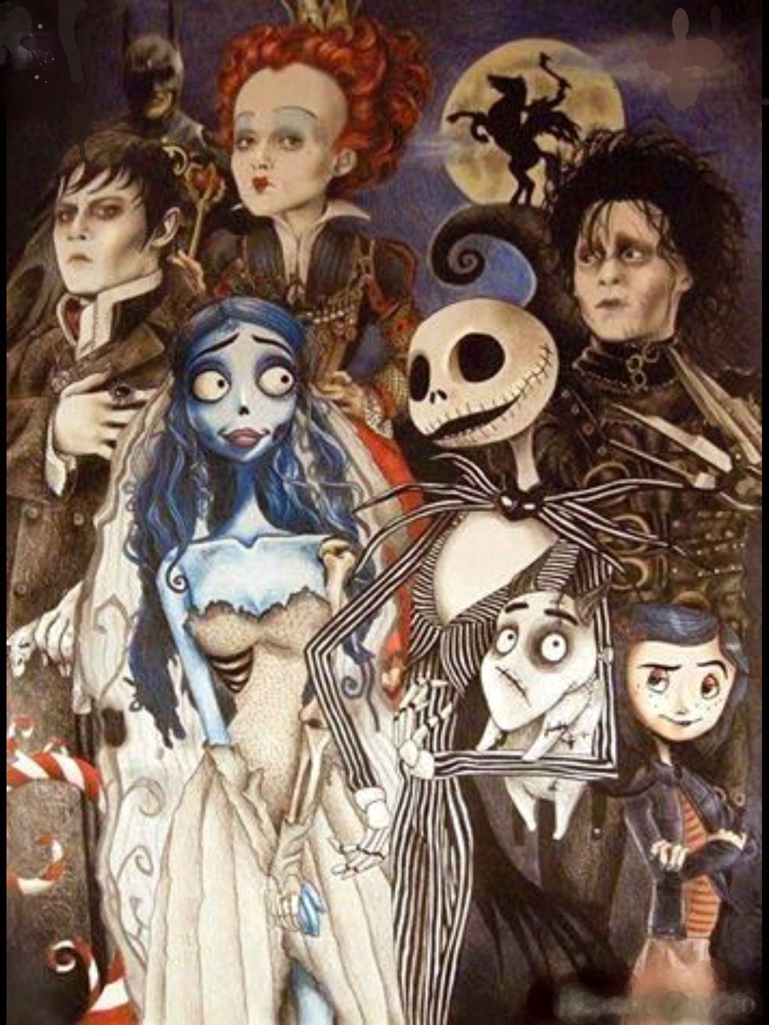 Tim Burton Iphone Wallpapers