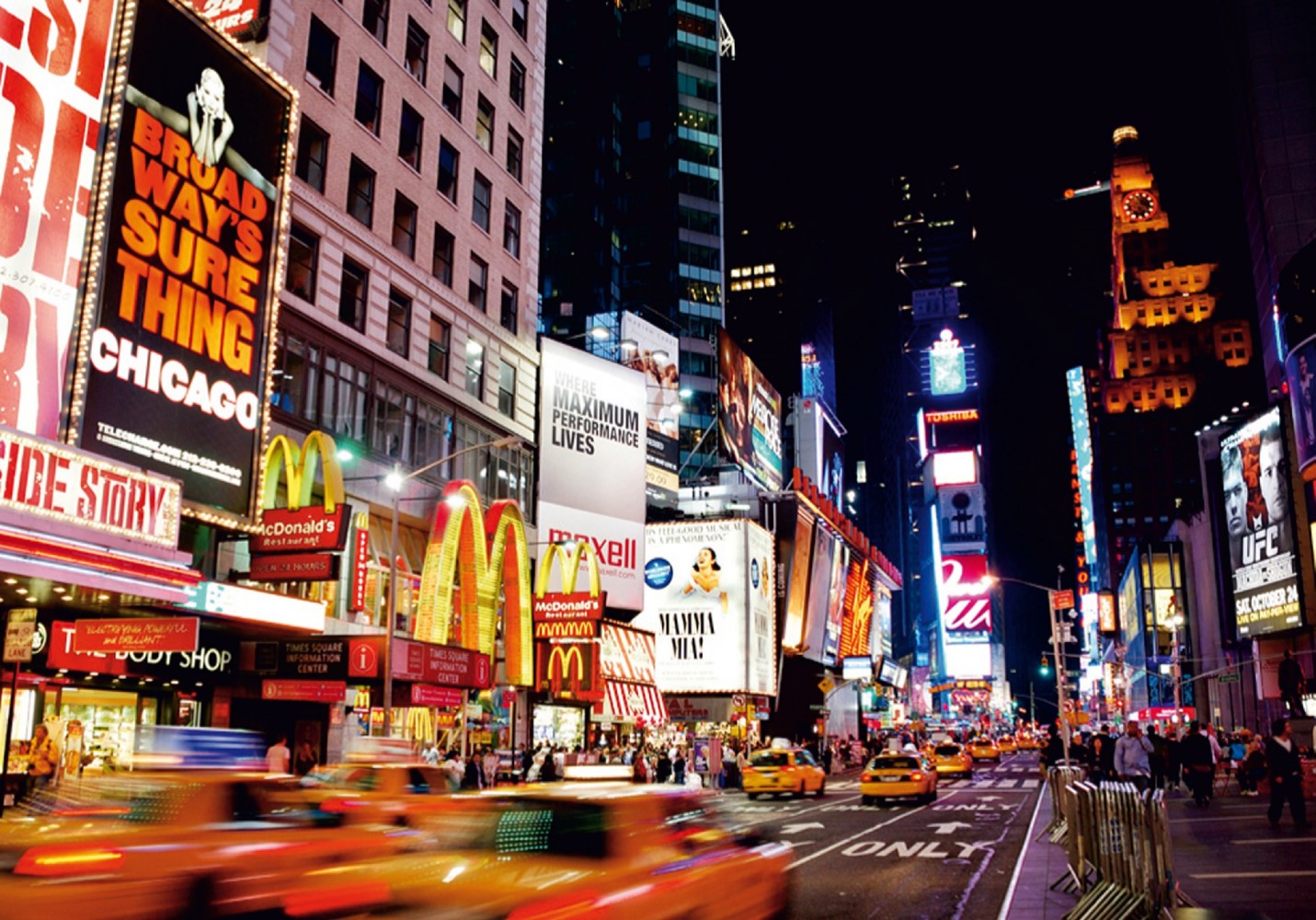 Times Square New York City At Night Wallpapers