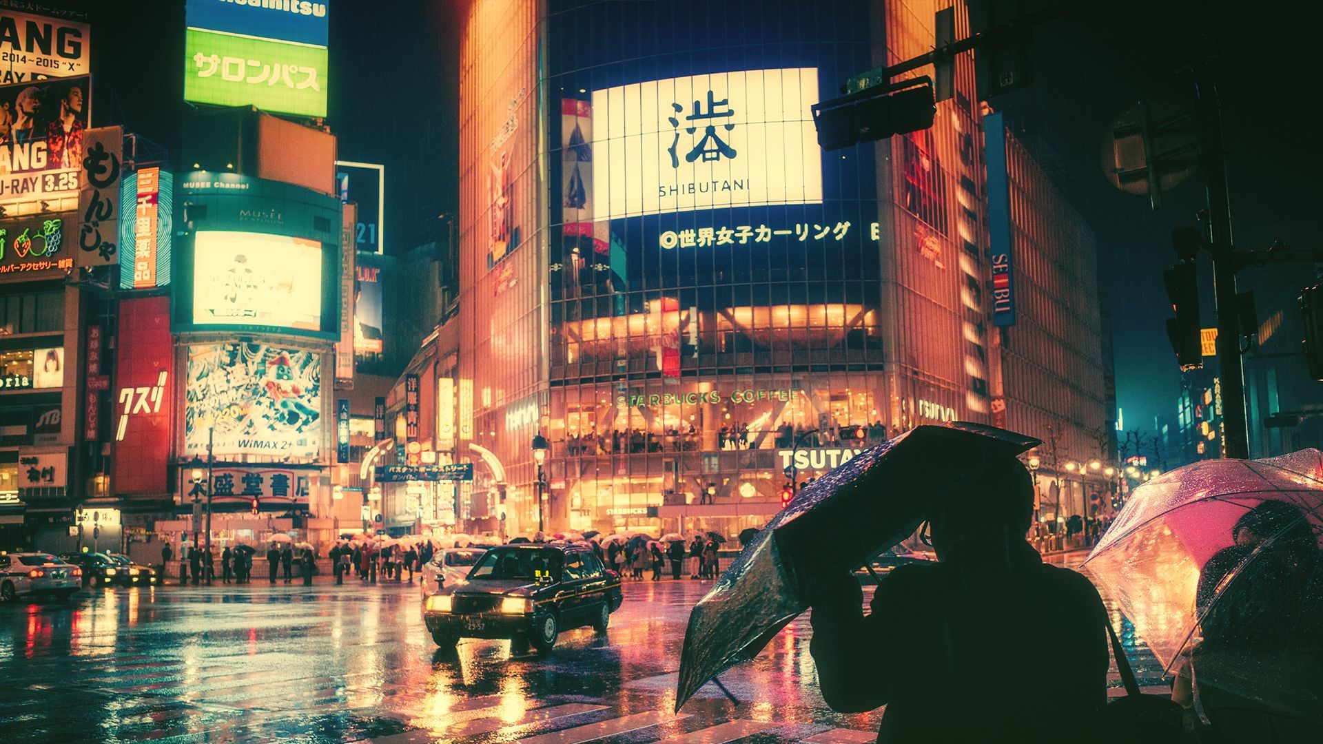 Tokyo Rain Wallpapers