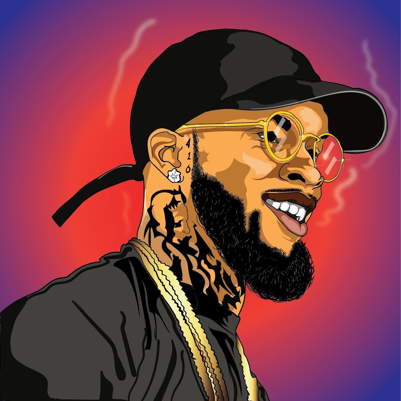 Tory Lanez Cartoon Wallpapers