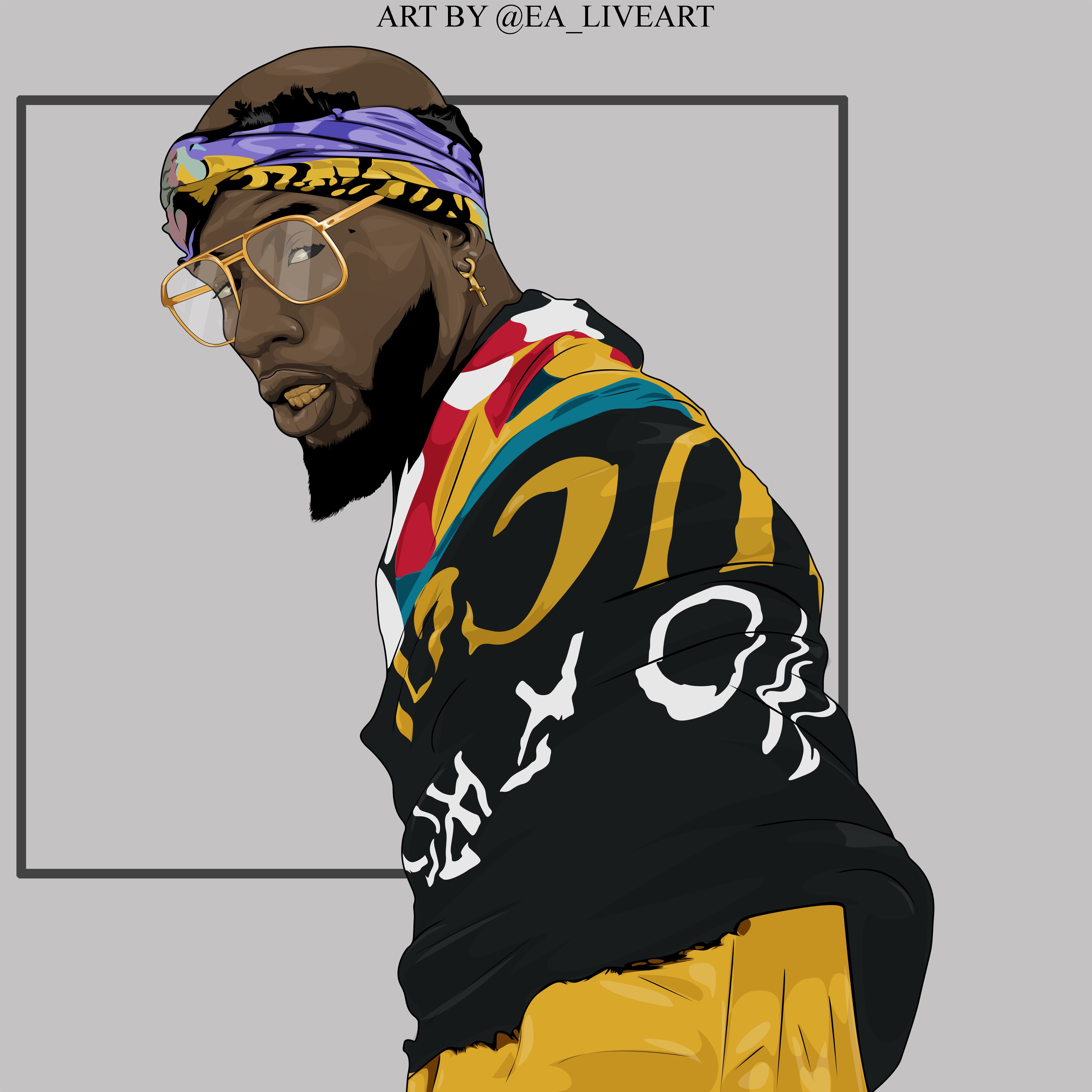 Tory Lanez Cartoon Wallpapers