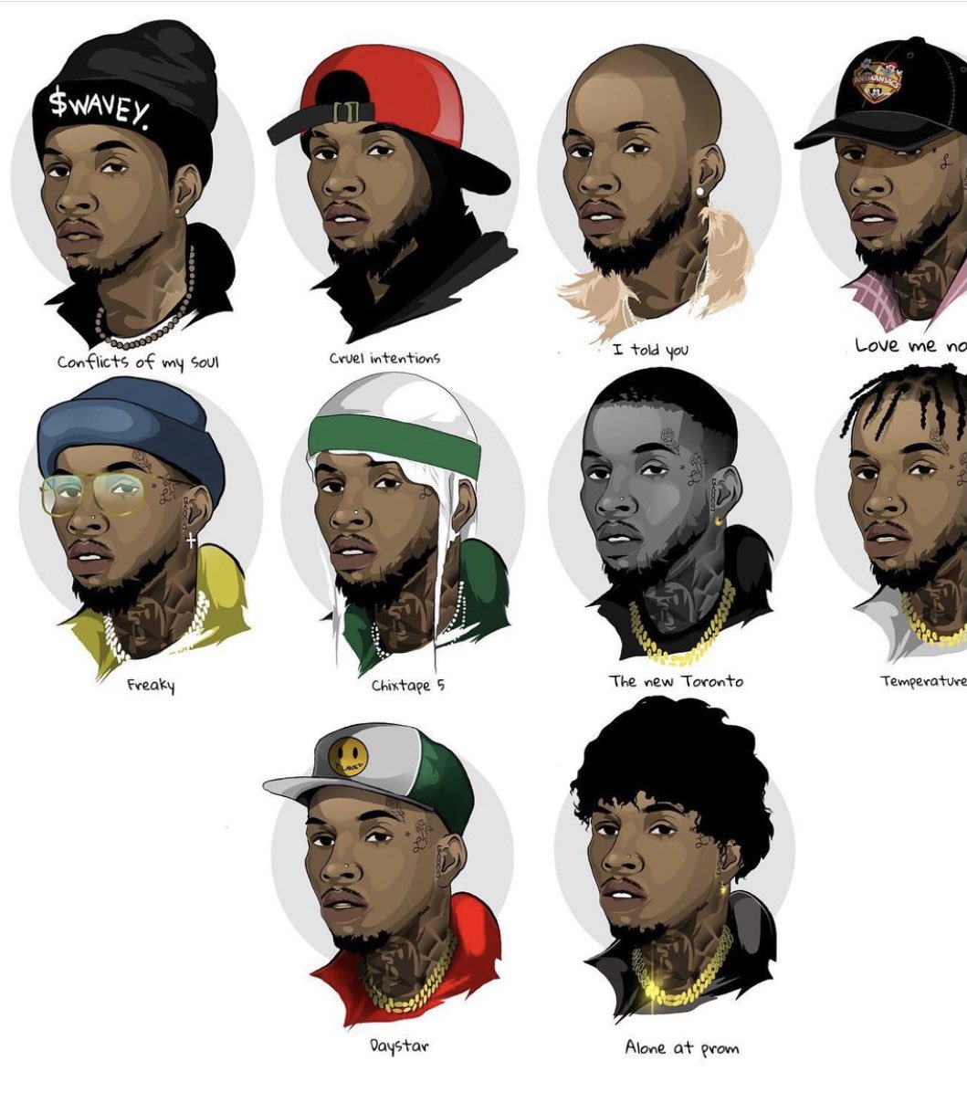 Tory Lanez Cartoon Wallpapers