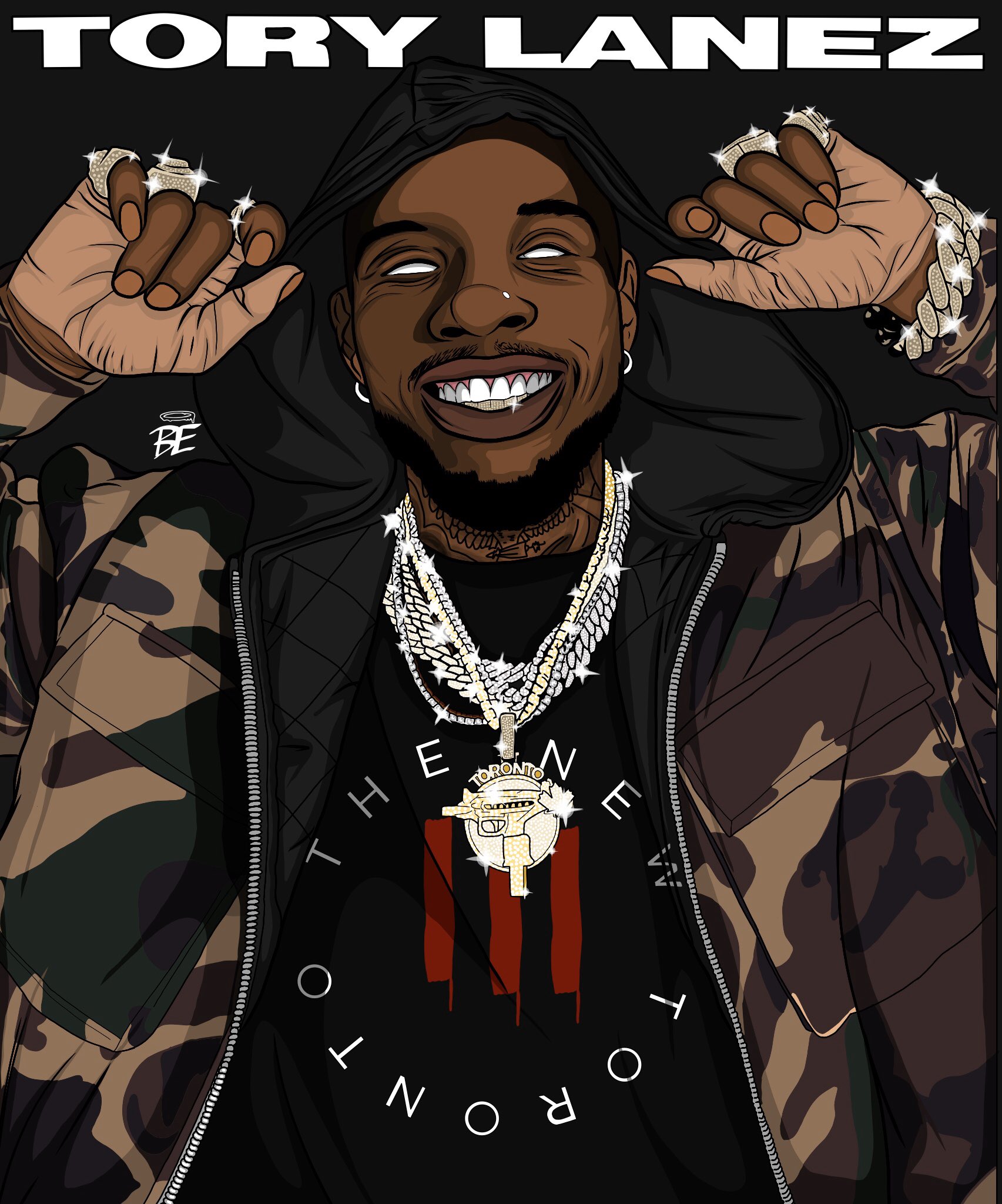 Tory Lanez Cartoon Wallpapers