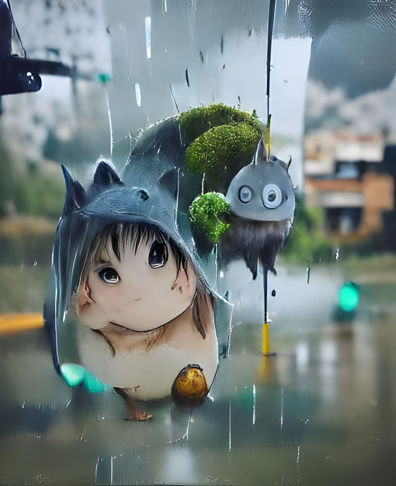 Totoro Bus Stop Wallpapers