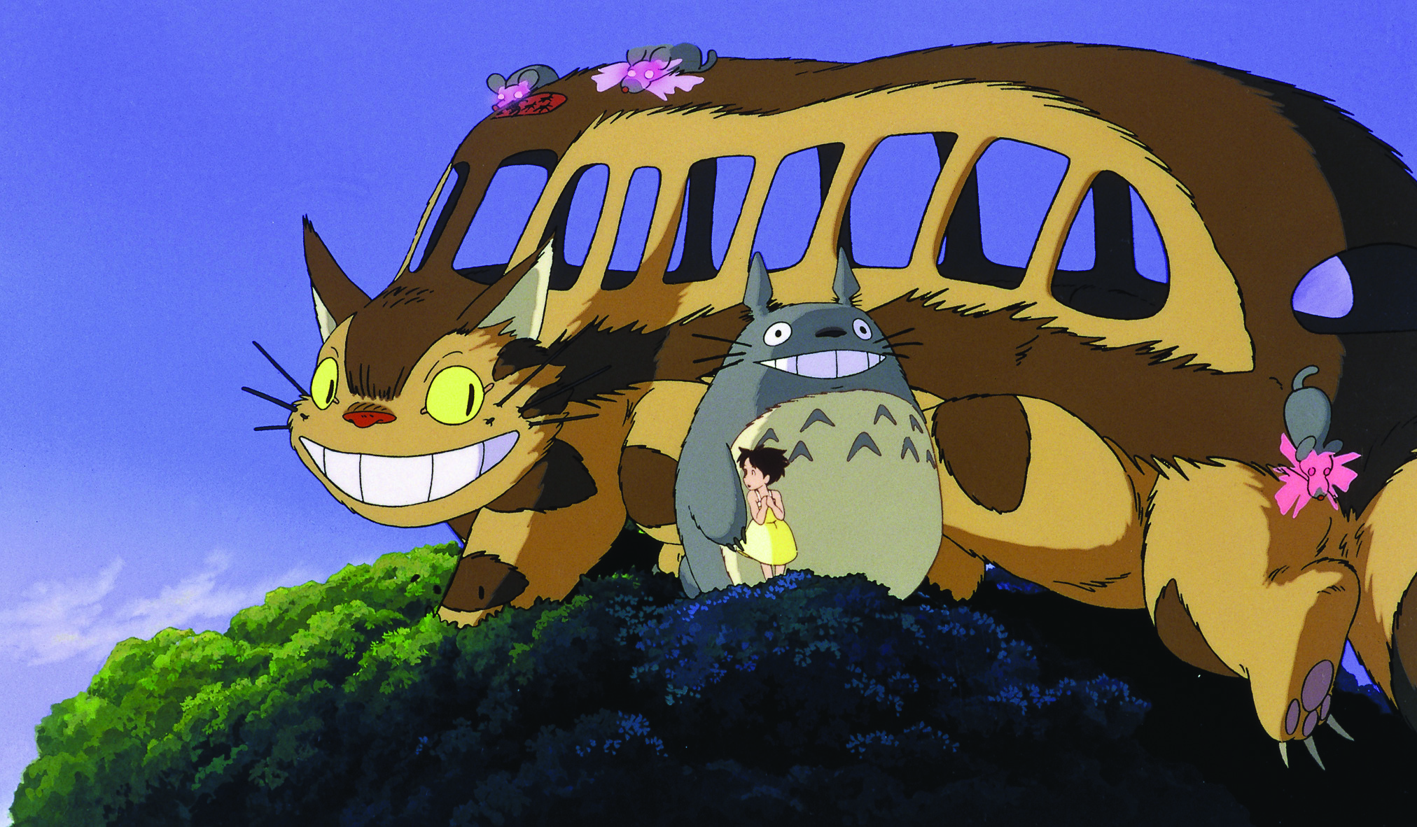 Totoro Bus Stop Wallpapers