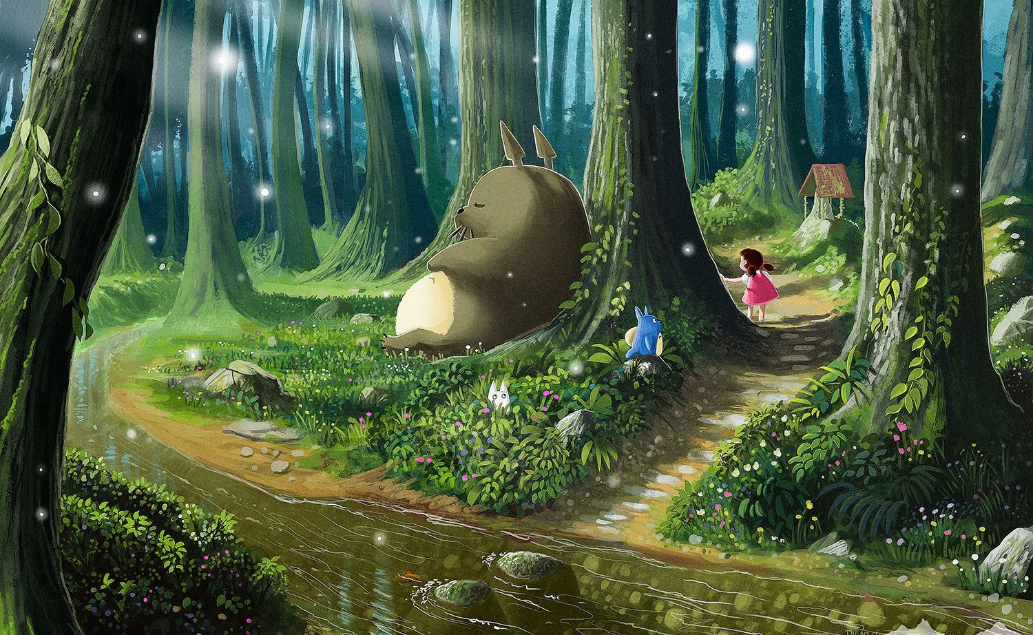 Totoro Desktop Wallpapers