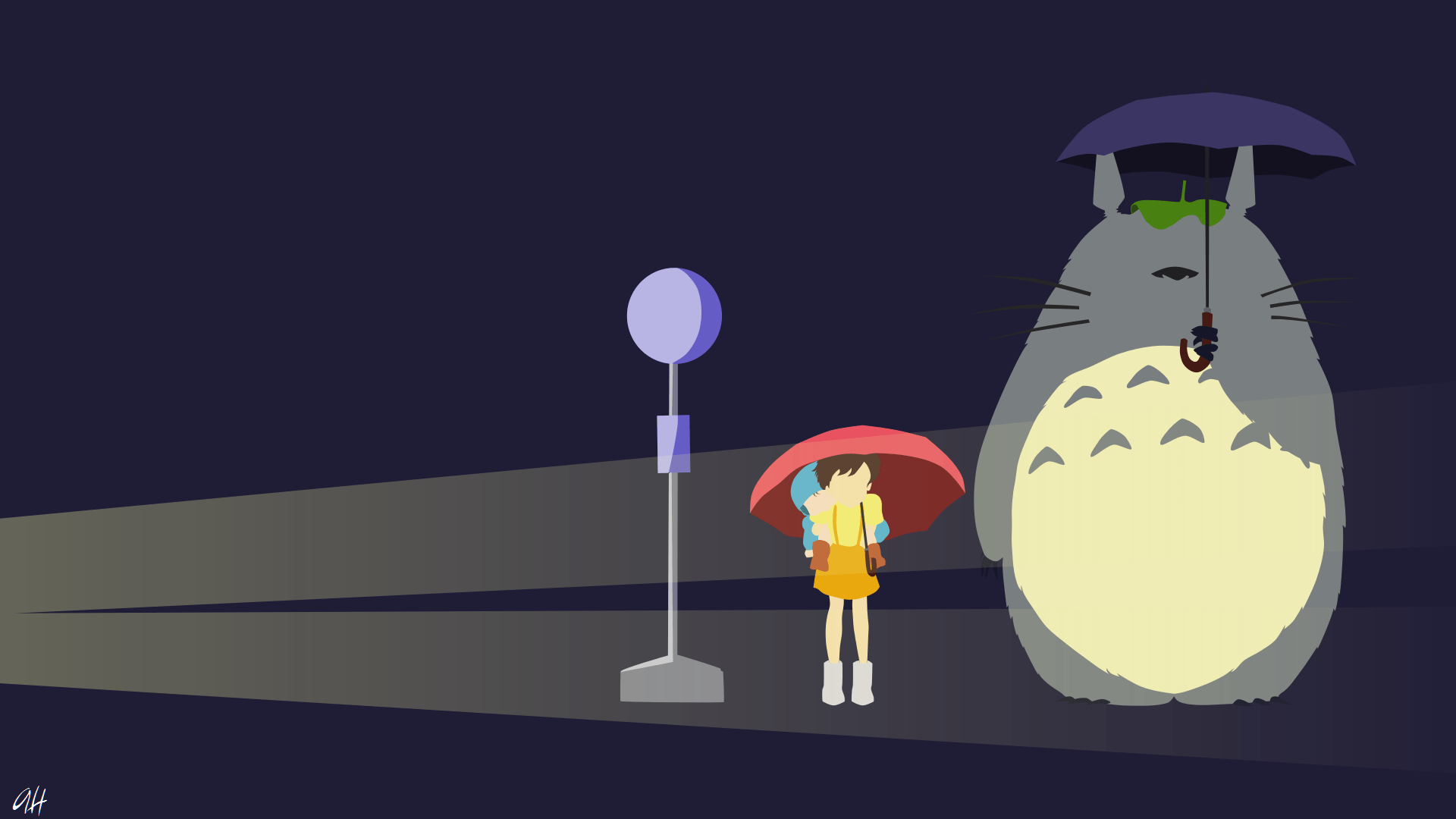 Totoro Umbrella Wallpapers