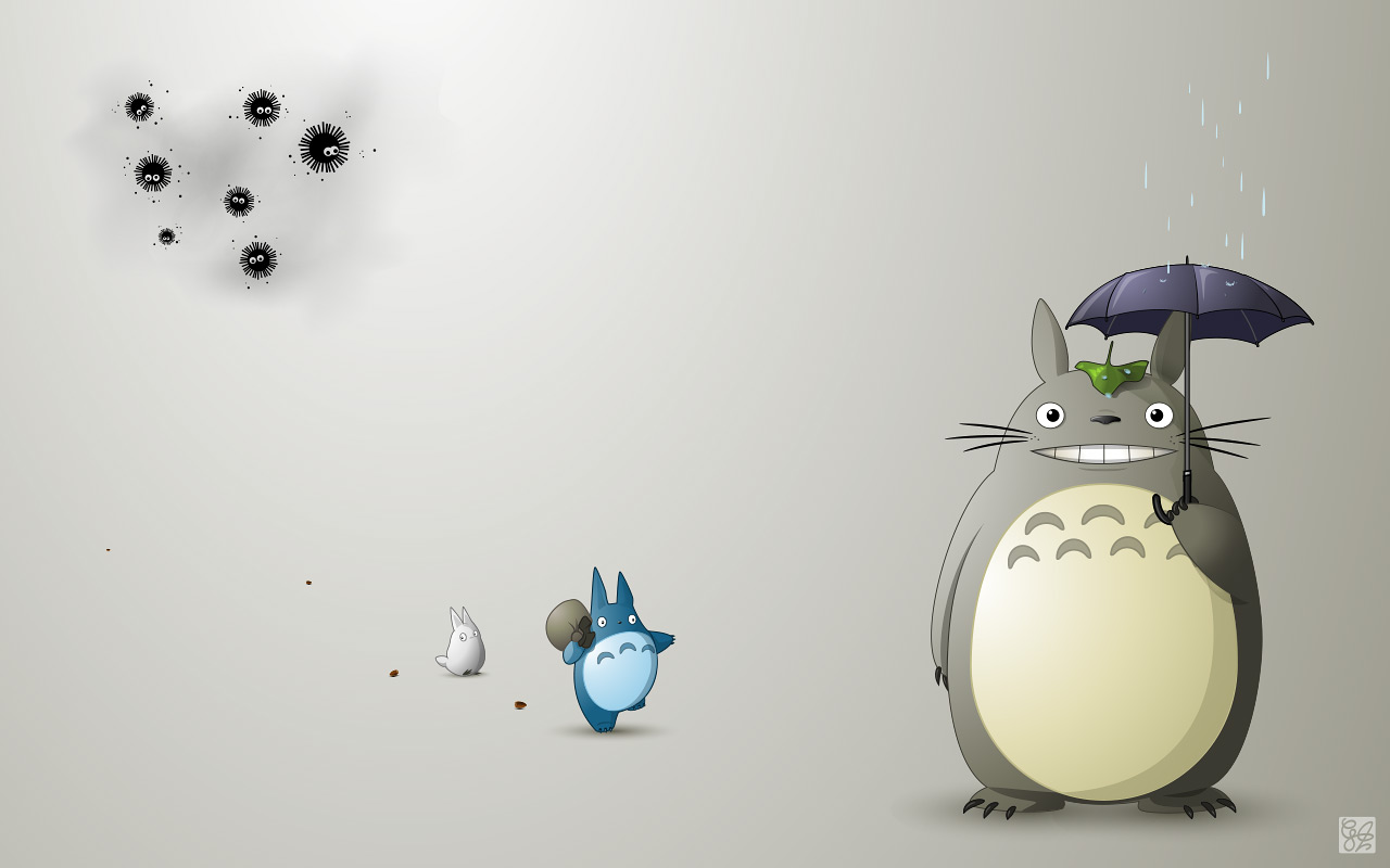 Totoro Umbrella Wallpapers