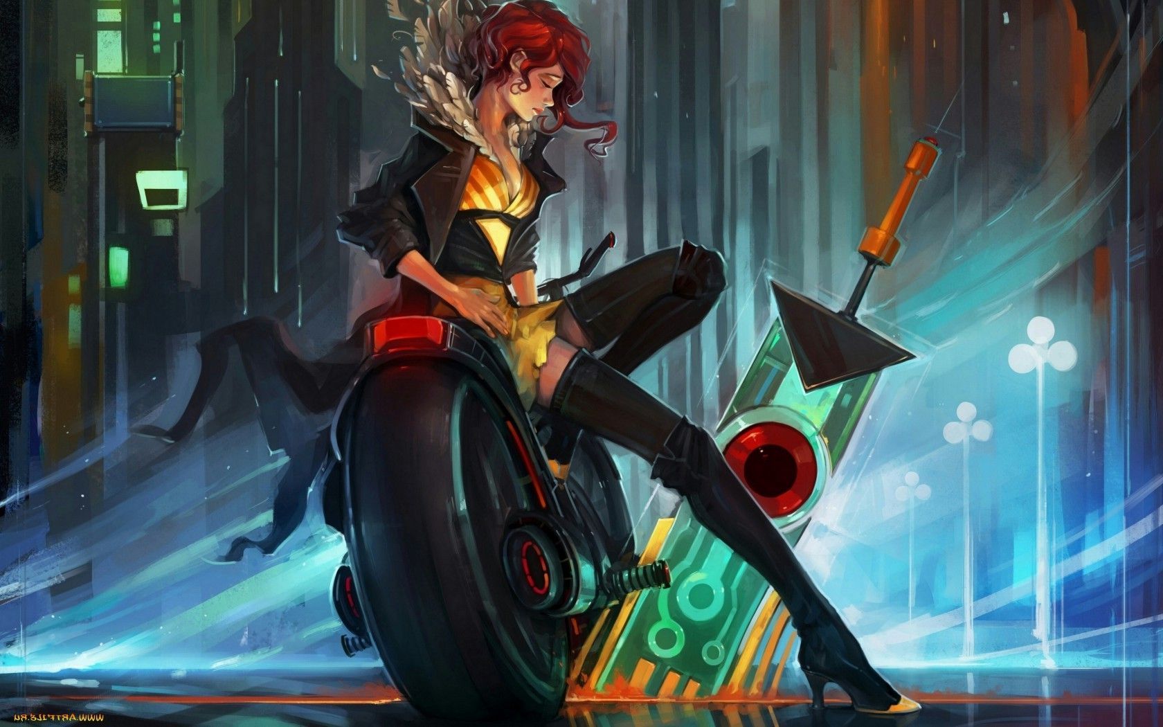 Transistor 1920X1080 Wallpapers