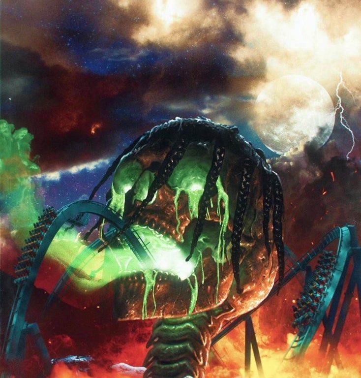 Travis Scott Artwork Wallpapers