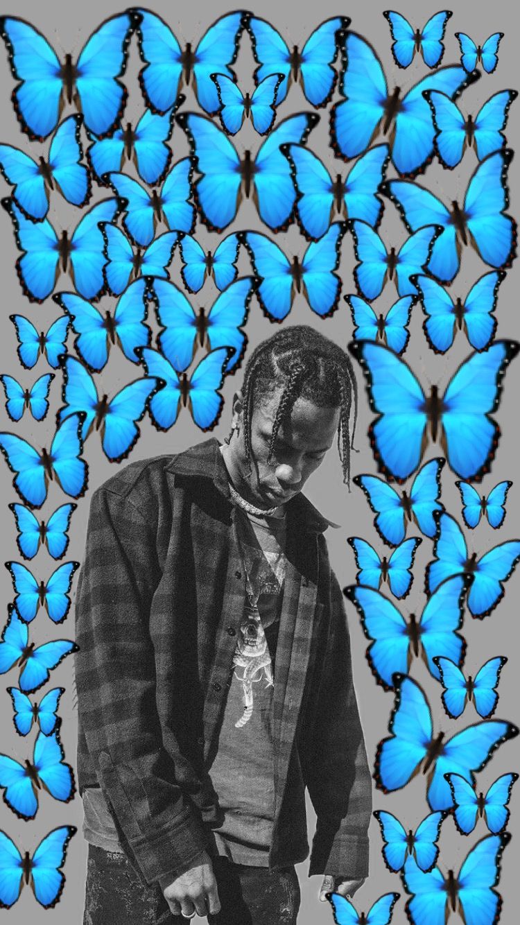 Travis Scott Butterfly Wallpapers