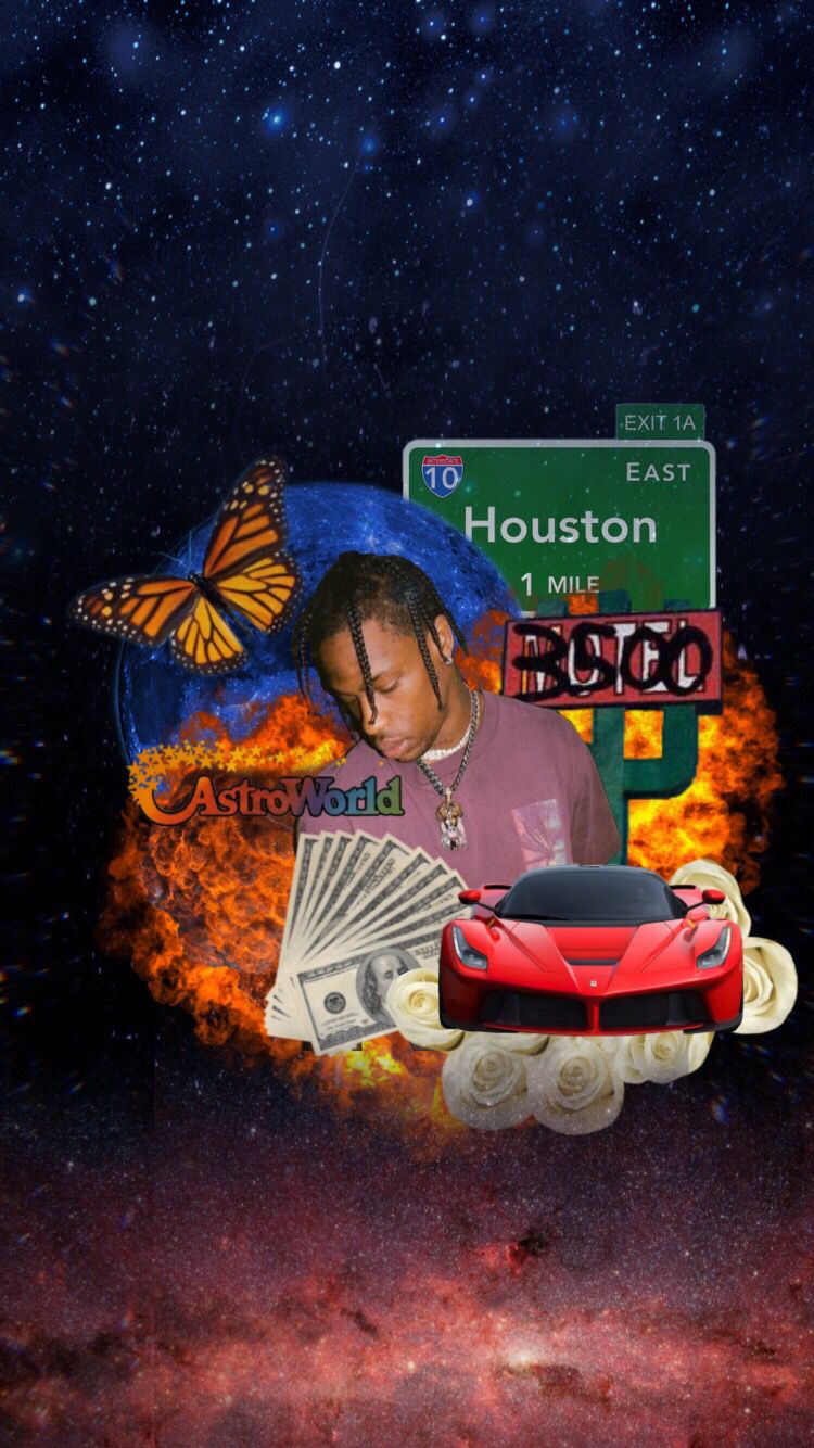 Travis Scott Butterfly Wallpapers