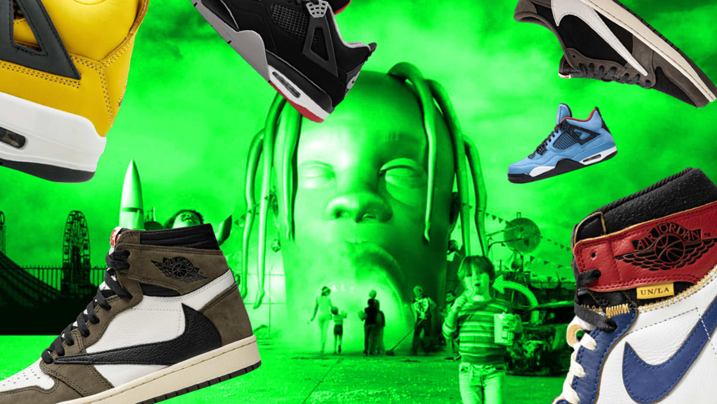 Travis Scott Shoes Wallpapers