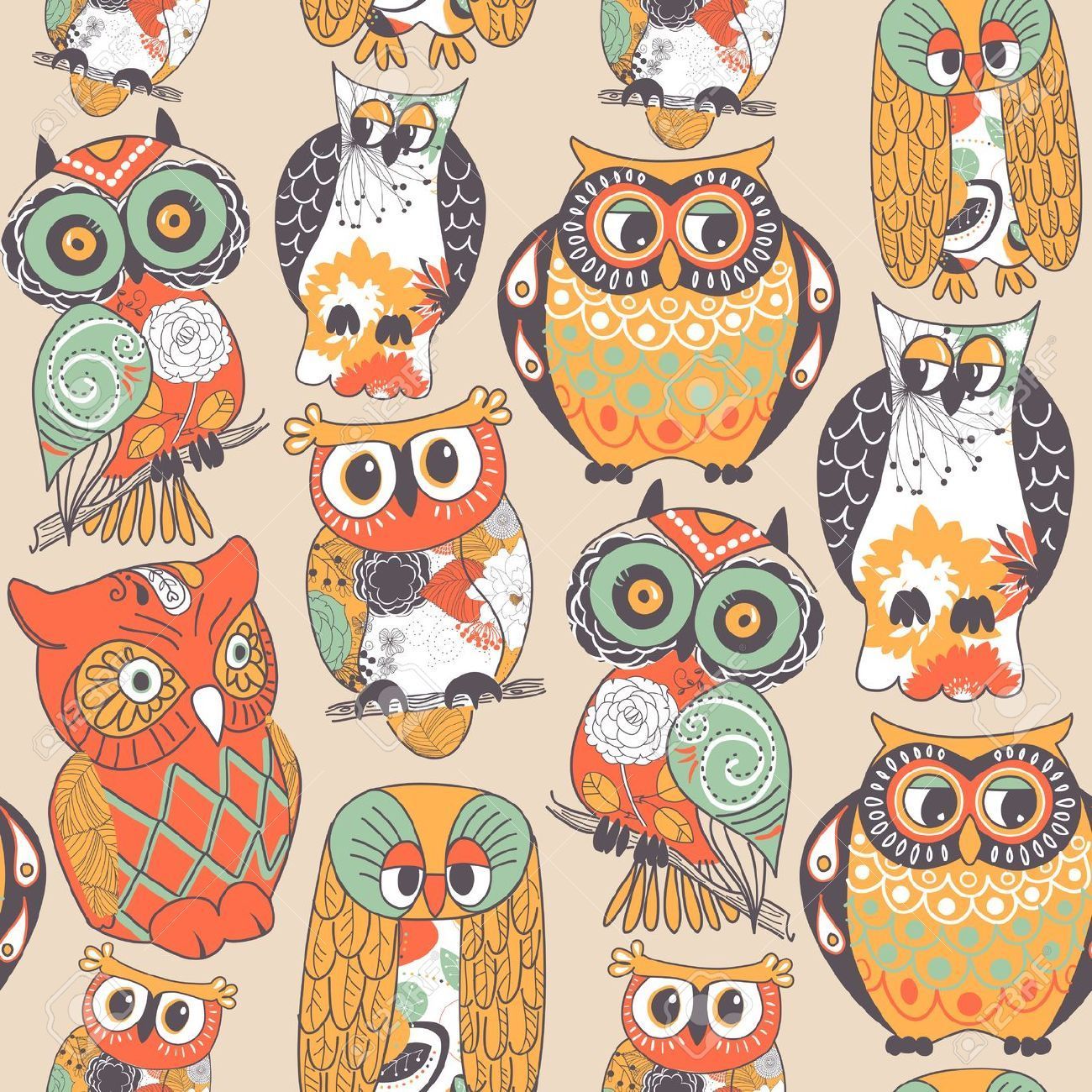 Tribal Owl Wallpapers