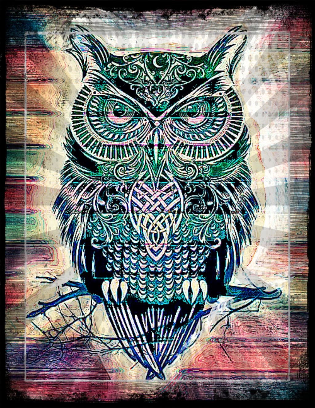 Tribal Owl Wallpapers