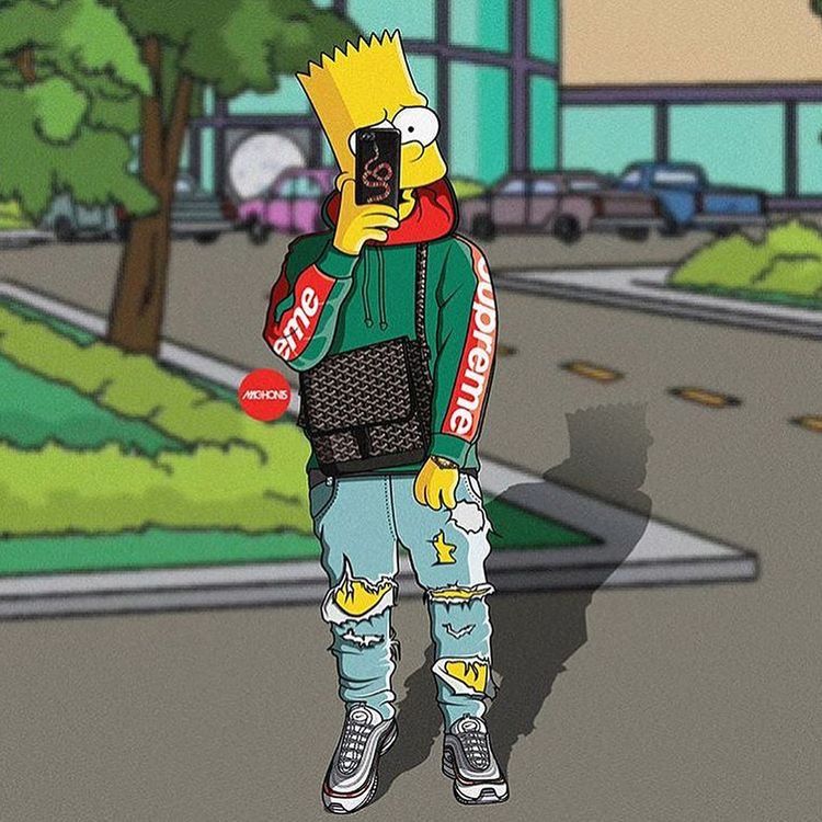 Trill Bart Simpson Wallpapers