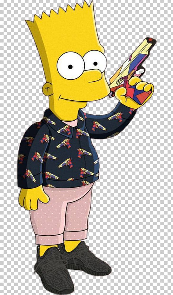 Trippy Bart Simpson Drawing Wallpapers