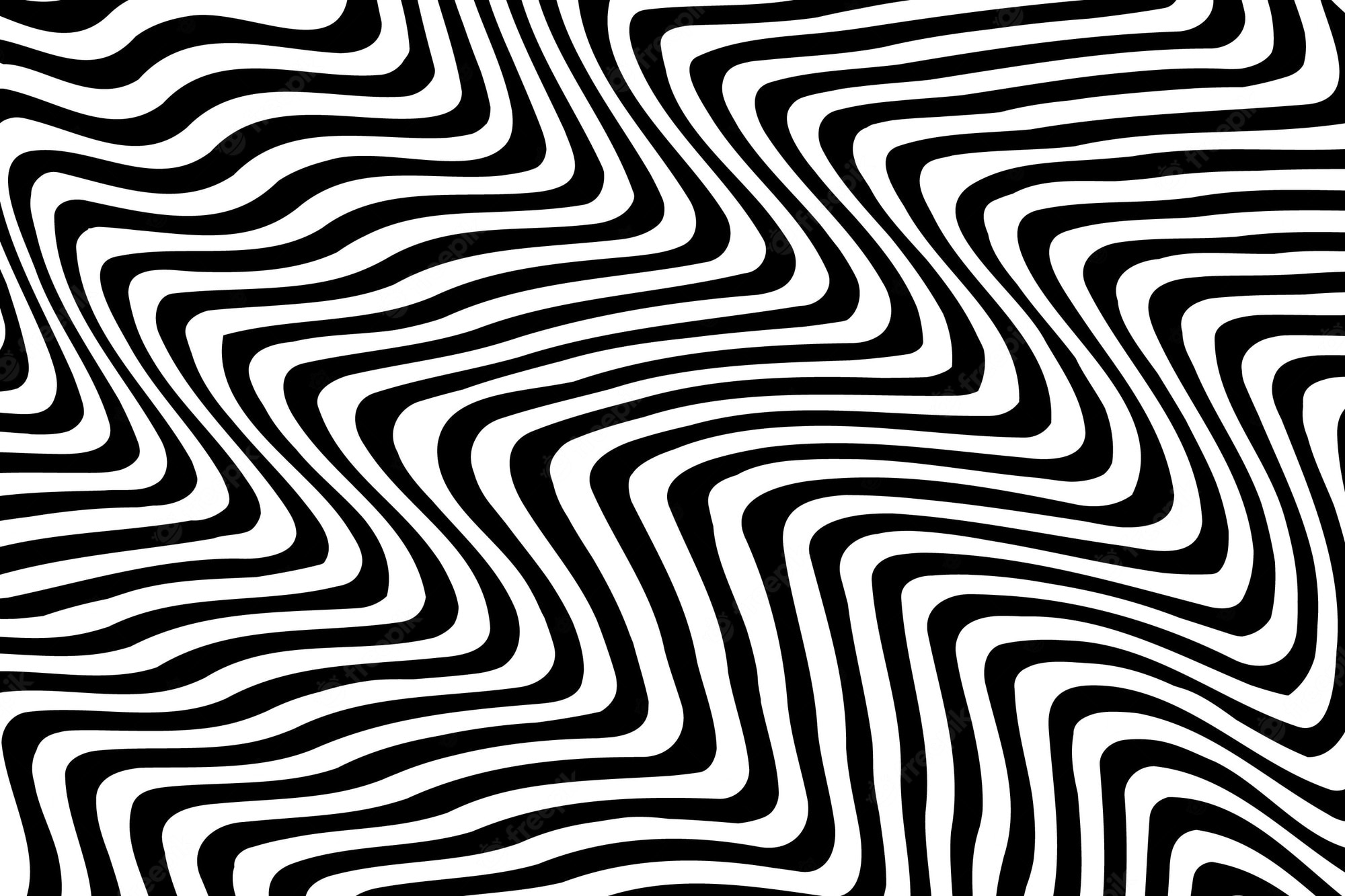 Trippy Black And White Wallpapers