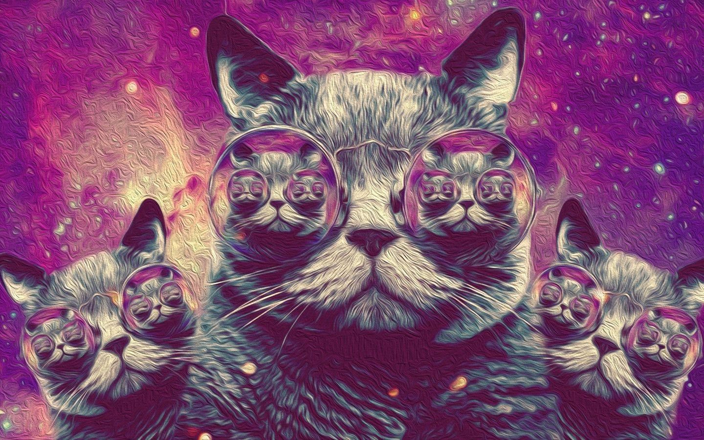 Trippy Cat Wallpapers