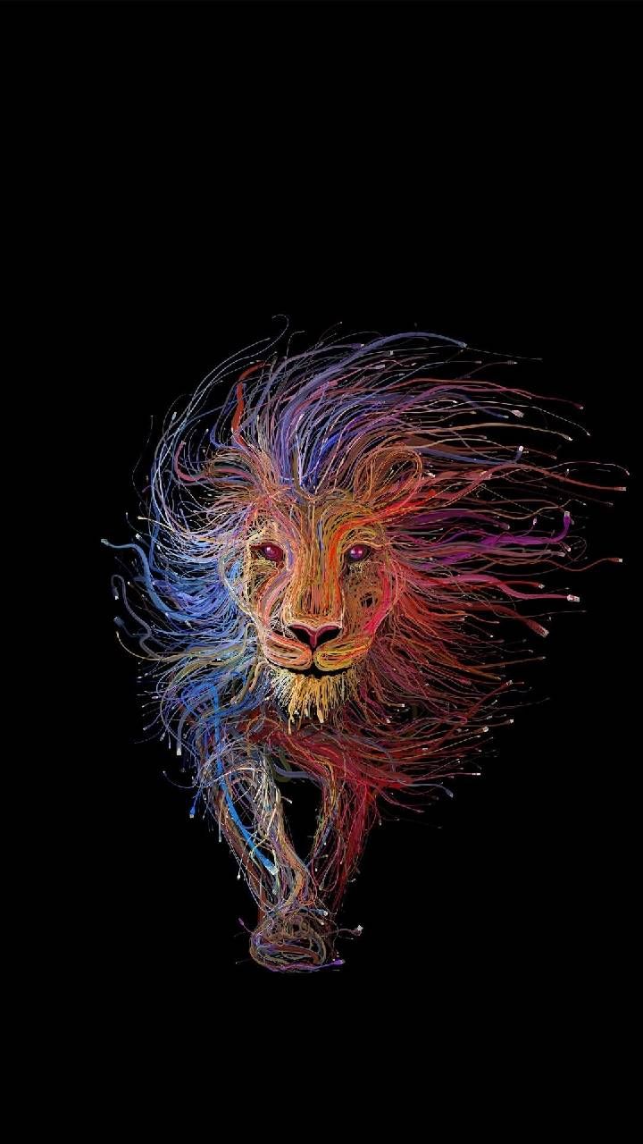 Trippy Lion Wallpapers