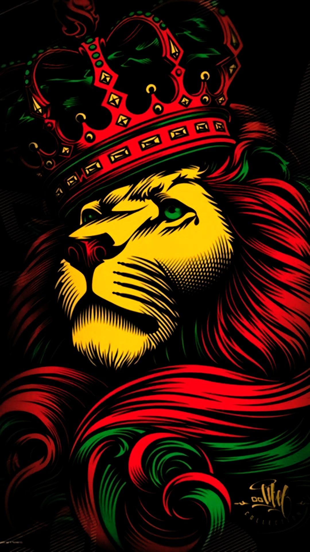 Trippy Lion Wallpapers