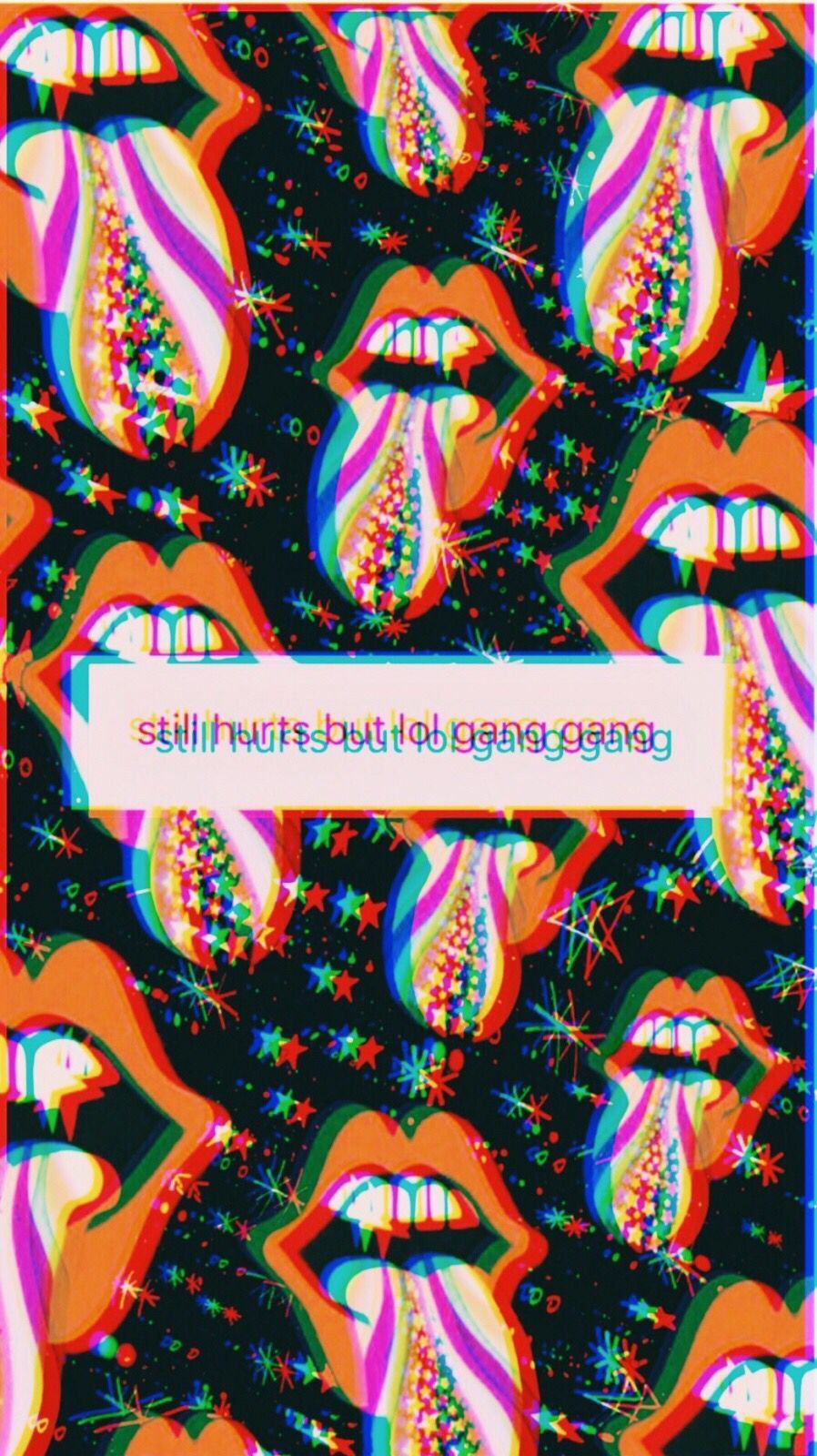 Trippy Neon Quotes Wallpapers