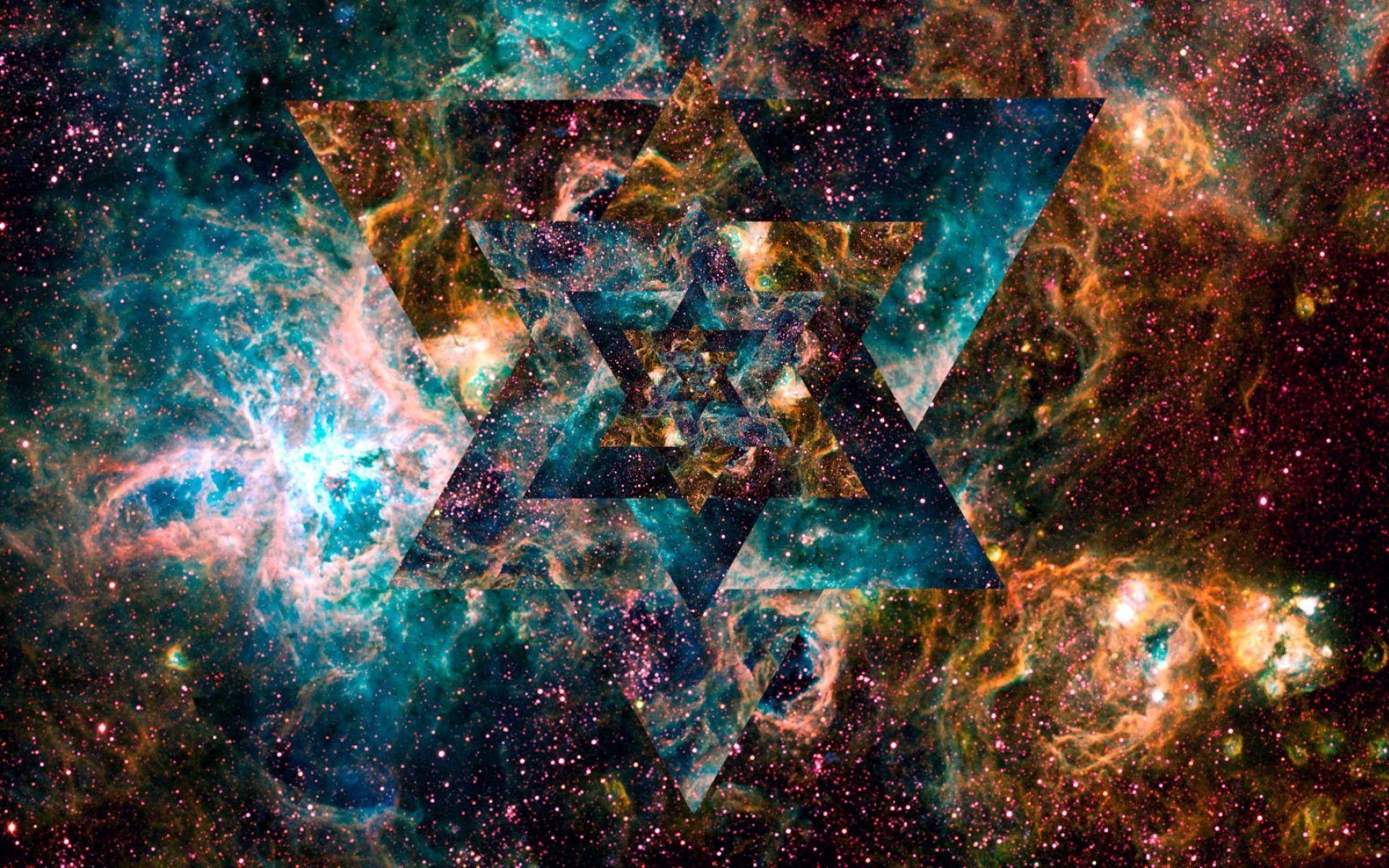 Trippy Space Art Wallpapers