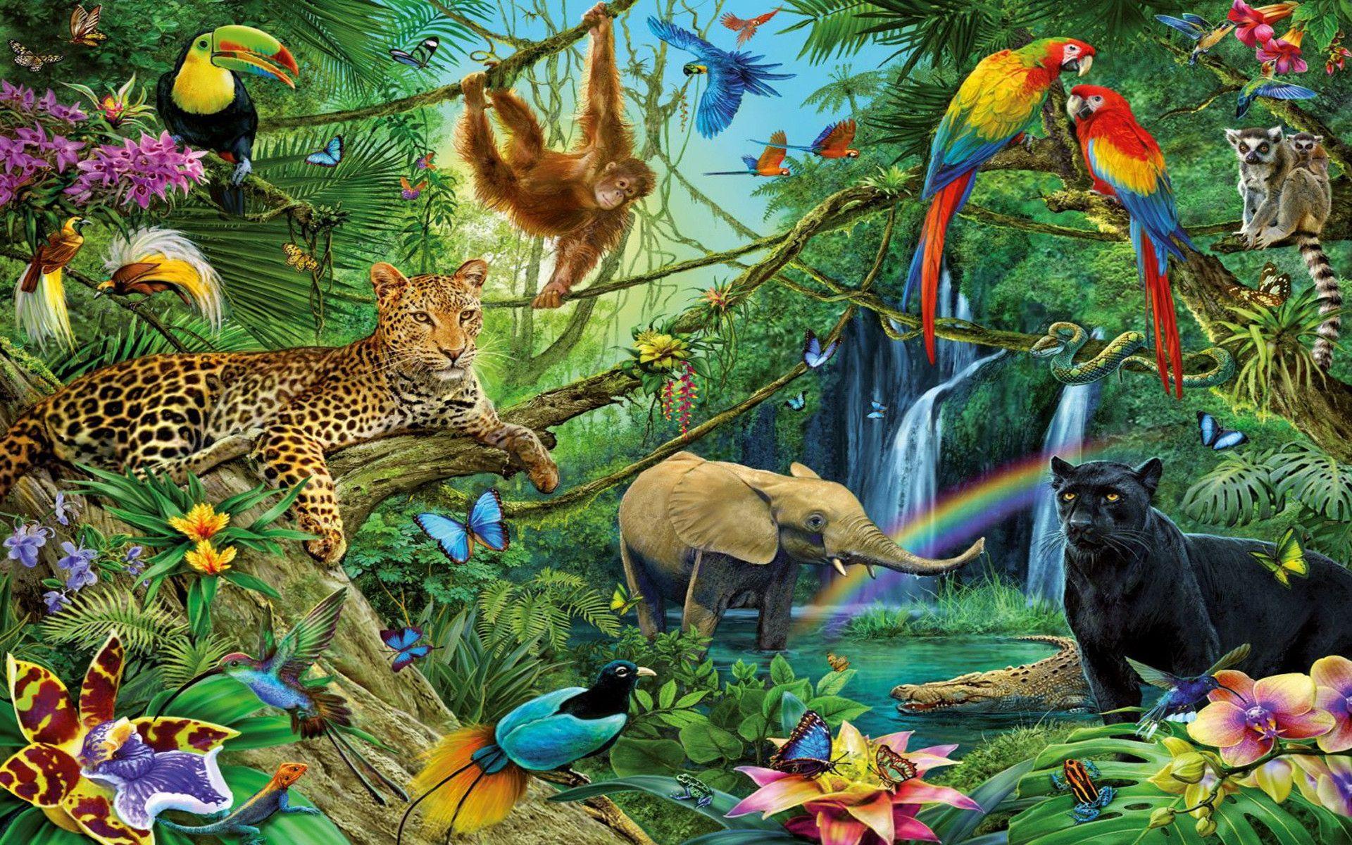 Tropical Animals Wallpapers