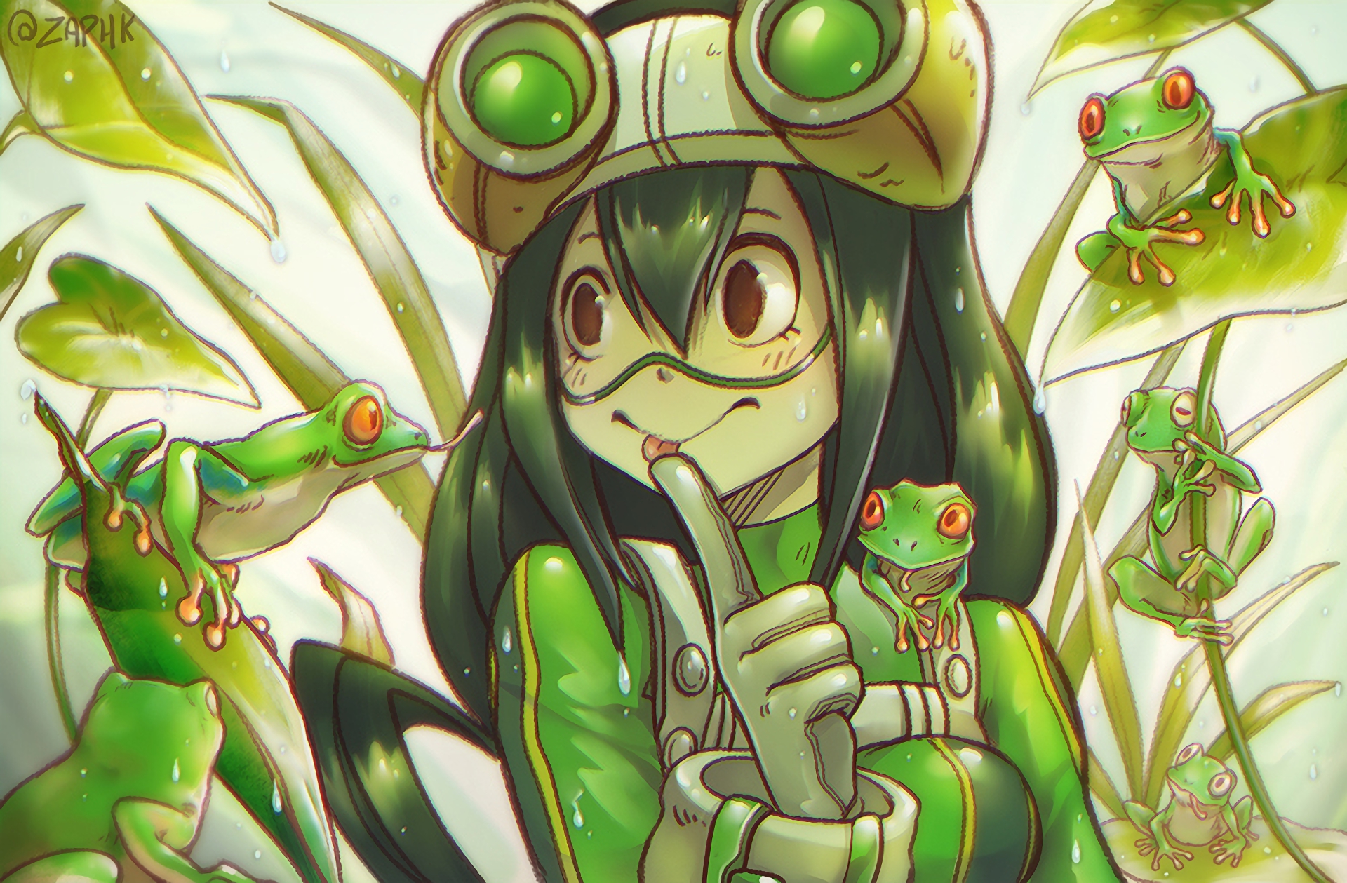 Tsuyu Asui Aesthetic Wallpapers