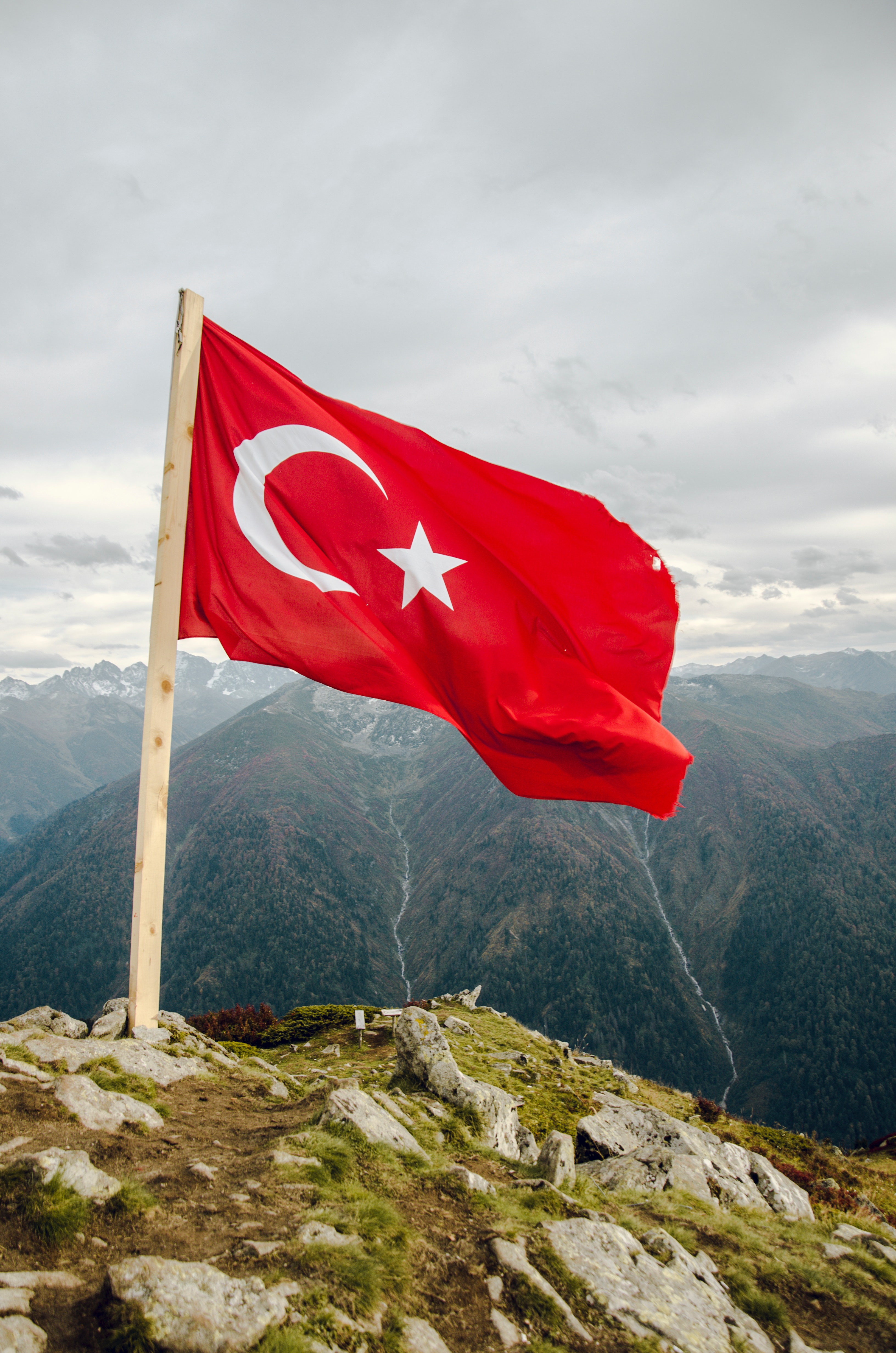 Turkey Flag Hd Wallpapers