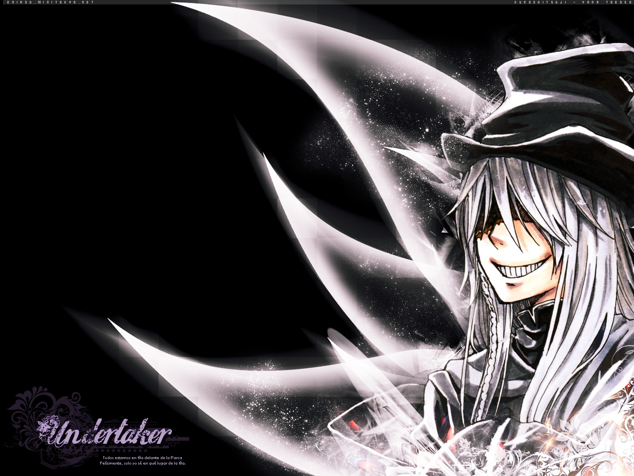 Undertaker Black Butler Wallpapers