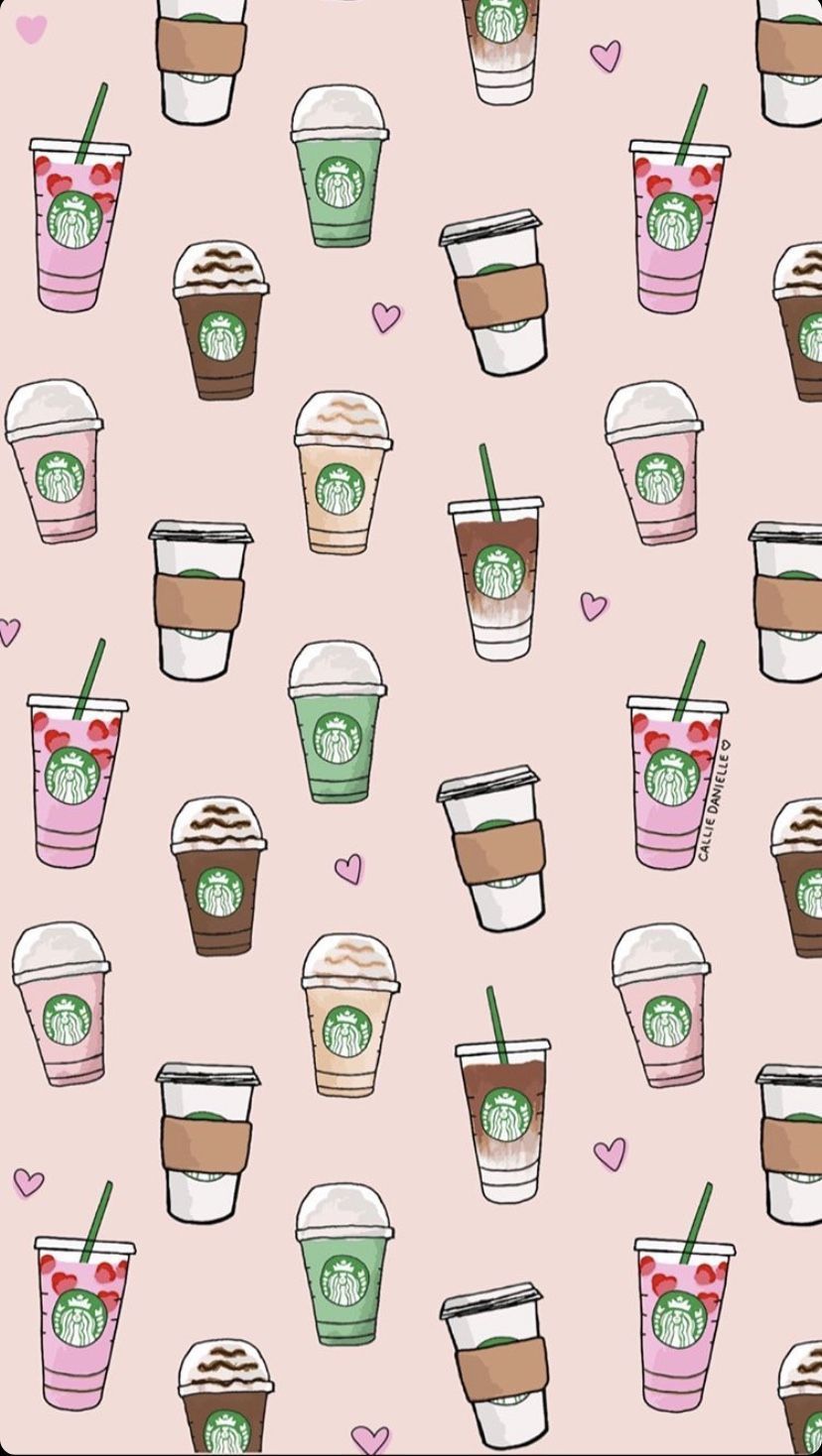 Unicorn Rose Gold Starbucks Wallpapers