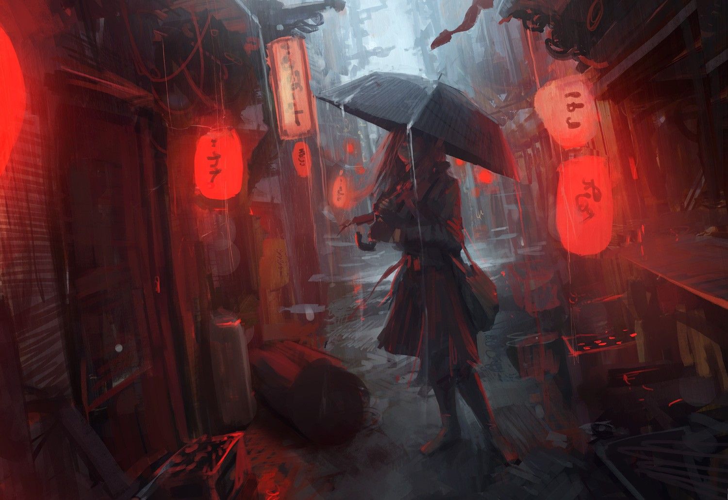 Urban Anime Art Wallpapers