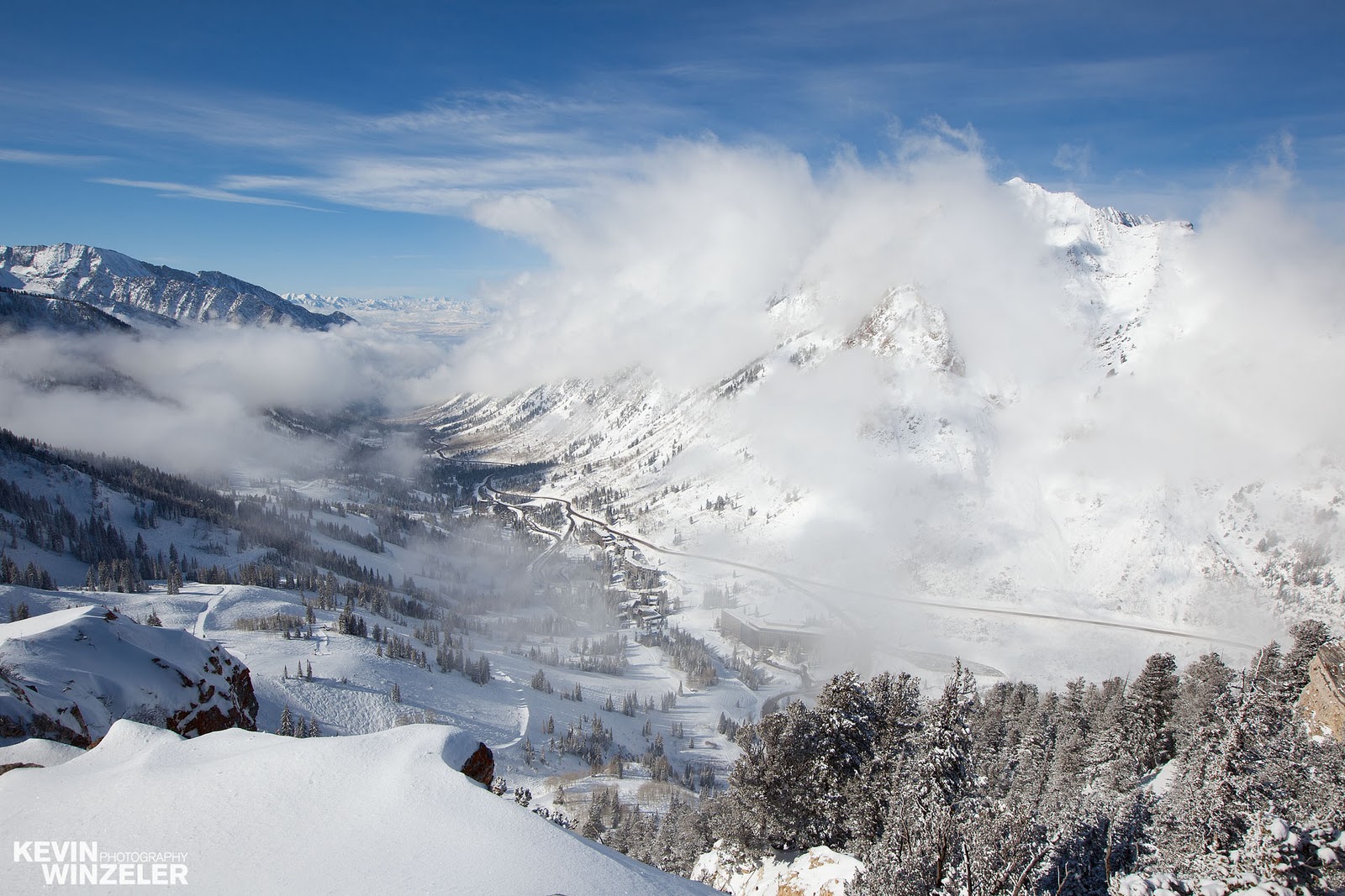 Utah Winter Mountains Wallpapers