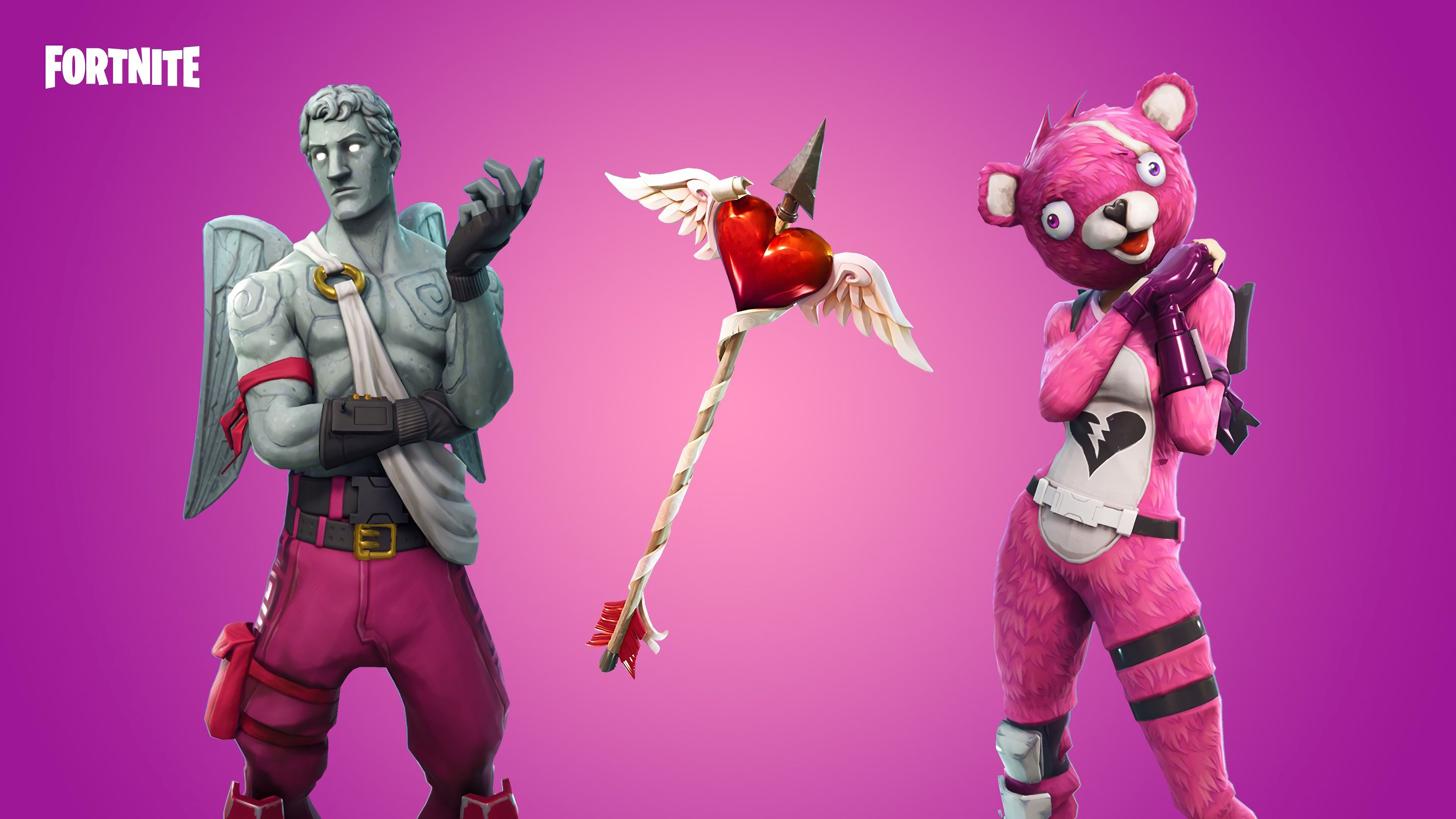 Valentine Skin Fortnite Wallpapers