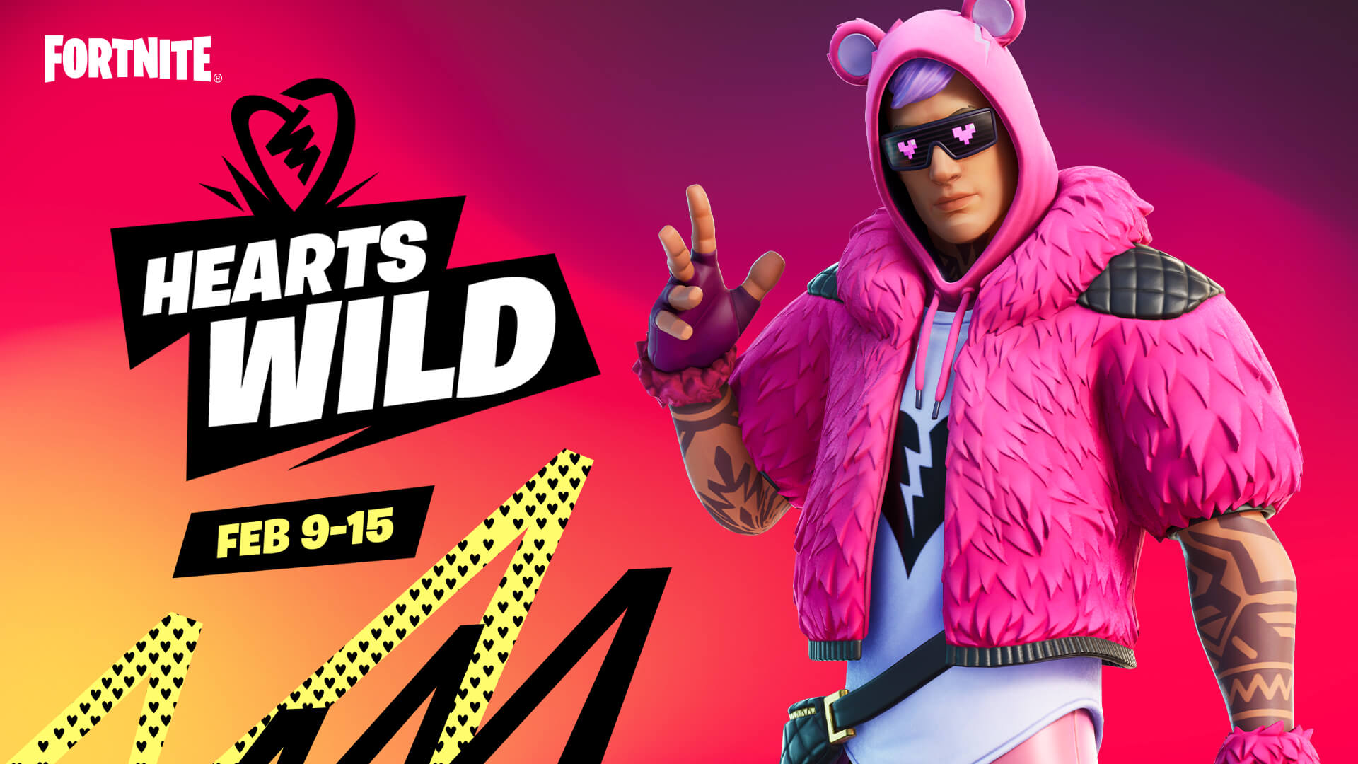 Valentine Skin Fortnite Wallpapers