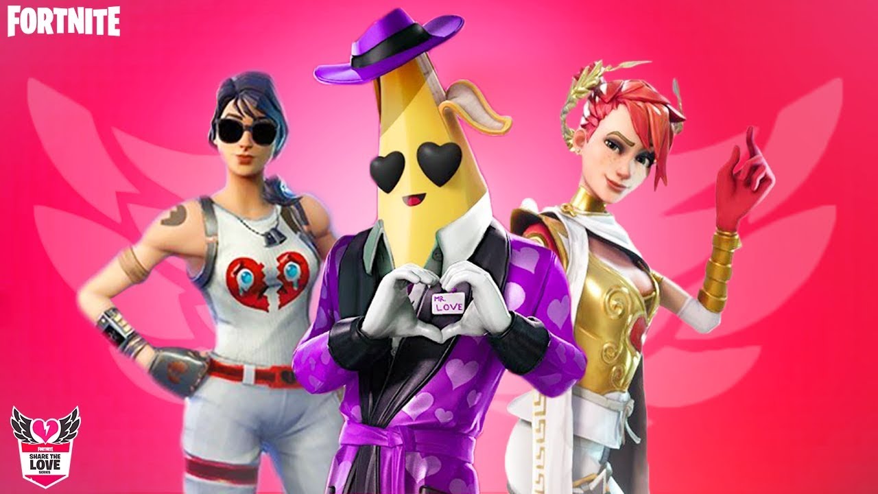 Valentine Skin Fortnite Wallpapers