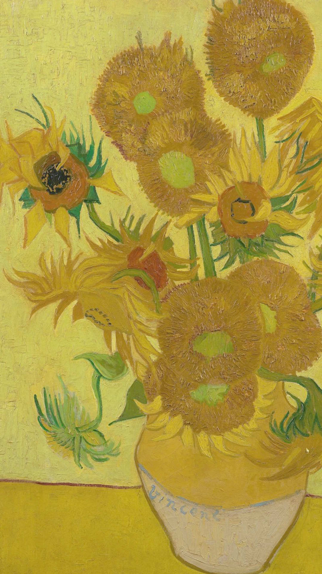 Van Gogh Sunflower Wallpapers